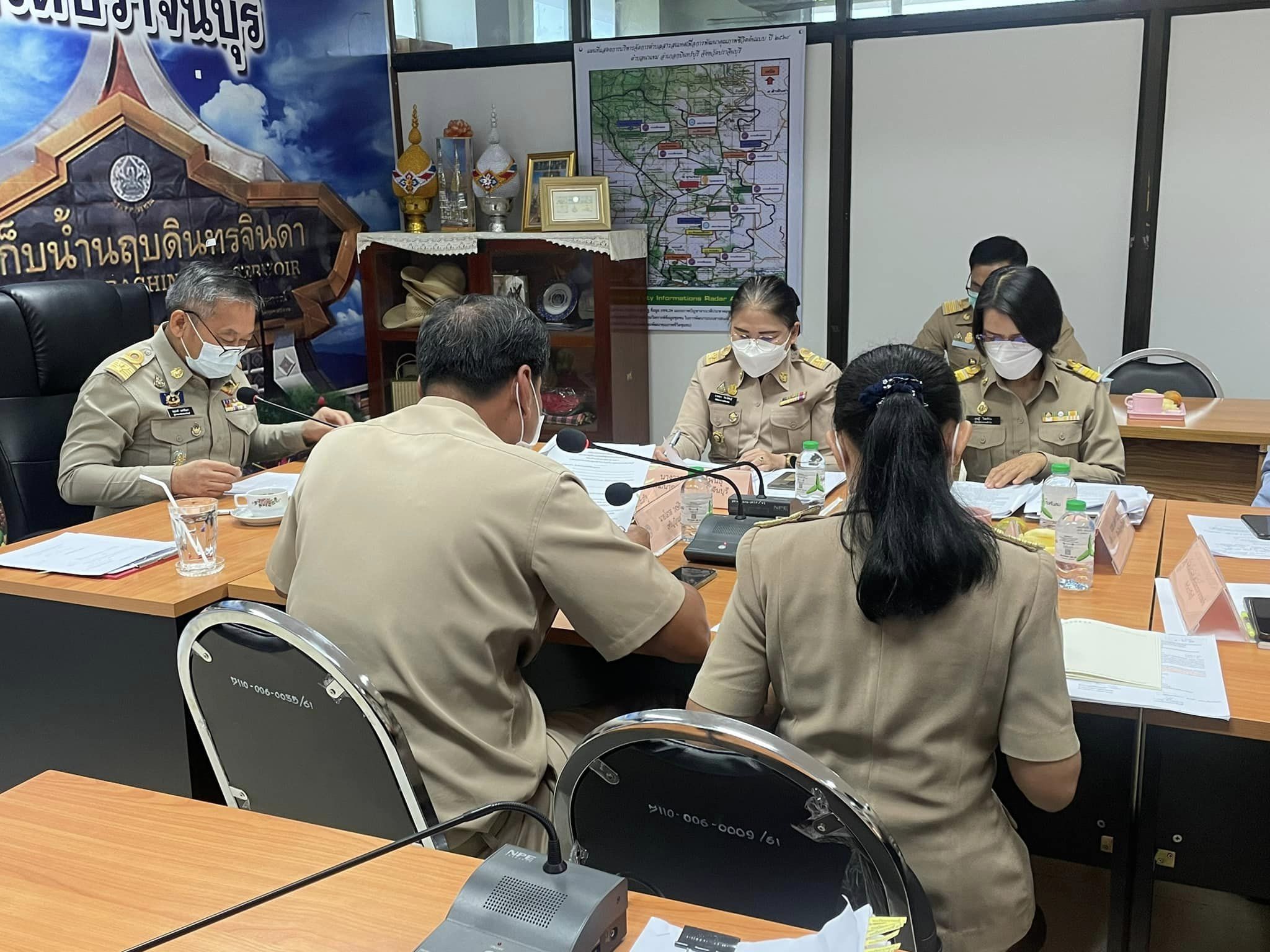 ✨✨”พช.ปราจีนบุรี ประชุมสามัญประจำปี 2565 คณะกรรมการมูลนิธิกองทุนช่วยเหลือผู้ประสบภัยพิบัติจังหวัดปราจีนบุรี”
