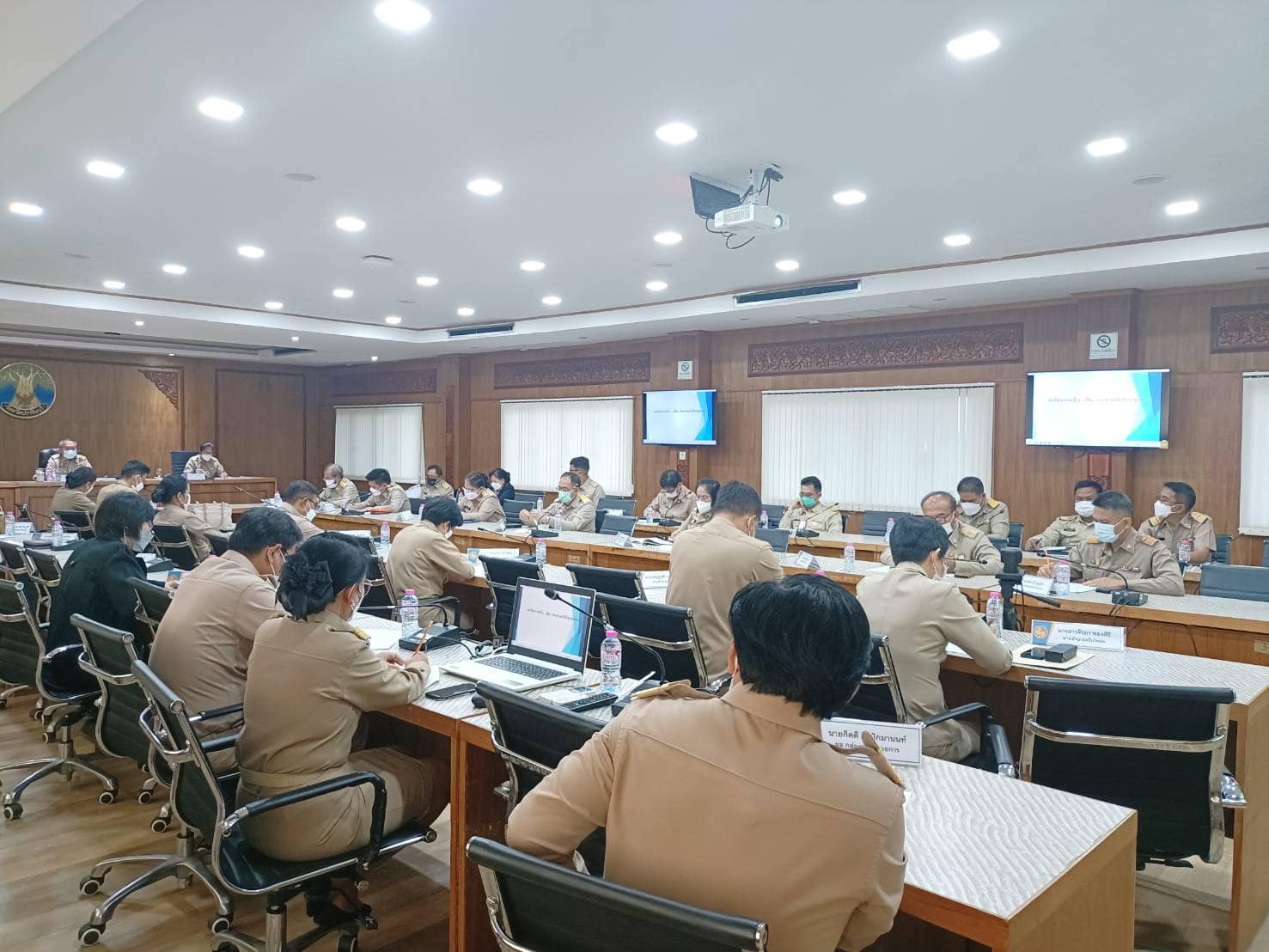 ✨✨”พช.ปราจีนบุรี ร่วมประชุมหัวหน้าส่วนราชการสังกัดกระทรวงมหาดไทย และนายอำเภอ ประจำเดือน ธันวาคม 2565″