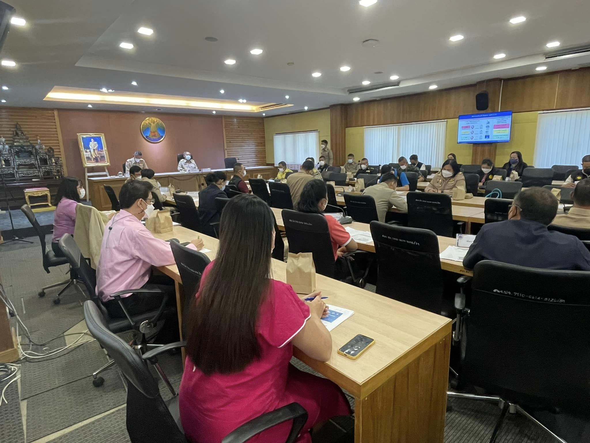 ✨✨”พช.ปราจีนบุรี ร่วมประชุมคณะกรรมการศูนย์อำนวยการป้องกันและปราบปรามยาเสพติดจังหวัดปราจีนบุรี ครั้งที่ 12/2565″