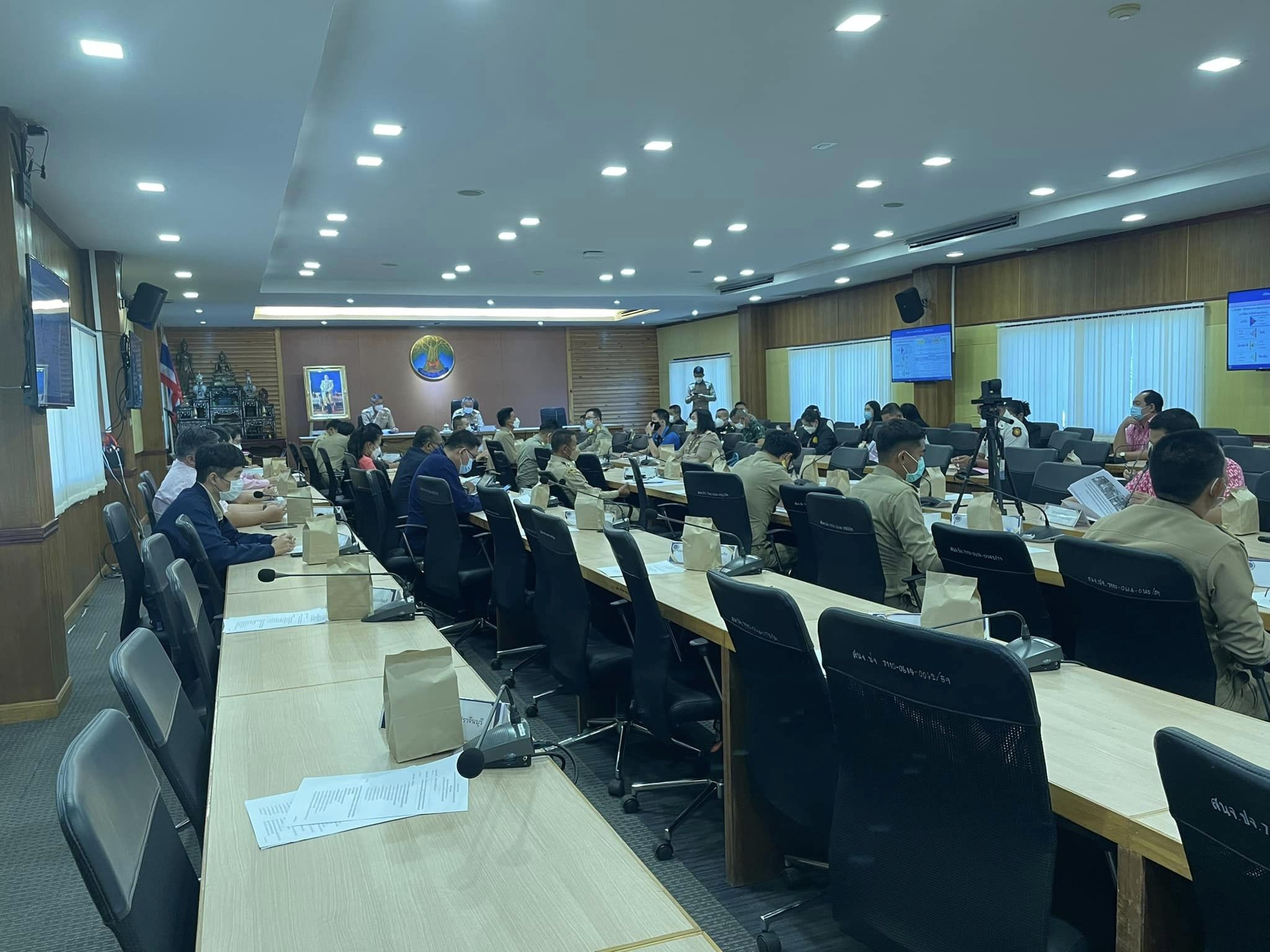✨✨”พช.ปราจีนบุรี ร่วมประชุมคณะกรรมการศูนย์อำนวยการป้องกันและปราบปรามยาเสพติดจังหวัดปราจีนบุรี ครั้งที่ 12/2565″
