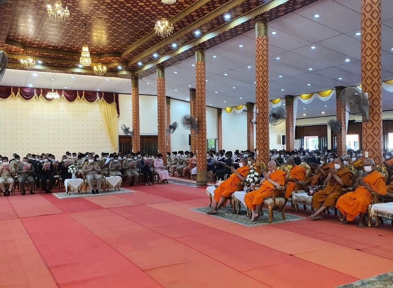 ✨✨ “พช.ปราจีนบุรี ร่วมพิธีเจริญพระพุทธมนต์ เจริญจิตตภาวนาถวายพระพรชัยมงคลแด่สมเด็จพระเจ้าลูกเธอ เจ้าฟ้าพัชรกิติยาภา นเรนทิราเทพยวดี กรมหลวงราชสาริณีสิริพัชร มหาวัชรราชธิดา”