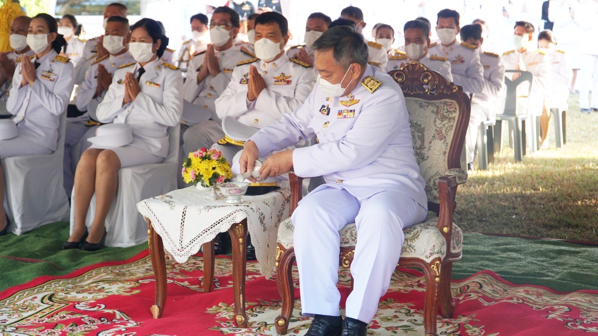 ✨✨”พช.ปราจีนบุรี ร่วมพิธีถวายราชสักการะพระบรมราชานุสาวรีย์ สมเด็จพระเจ้าตากสินมหาราช″