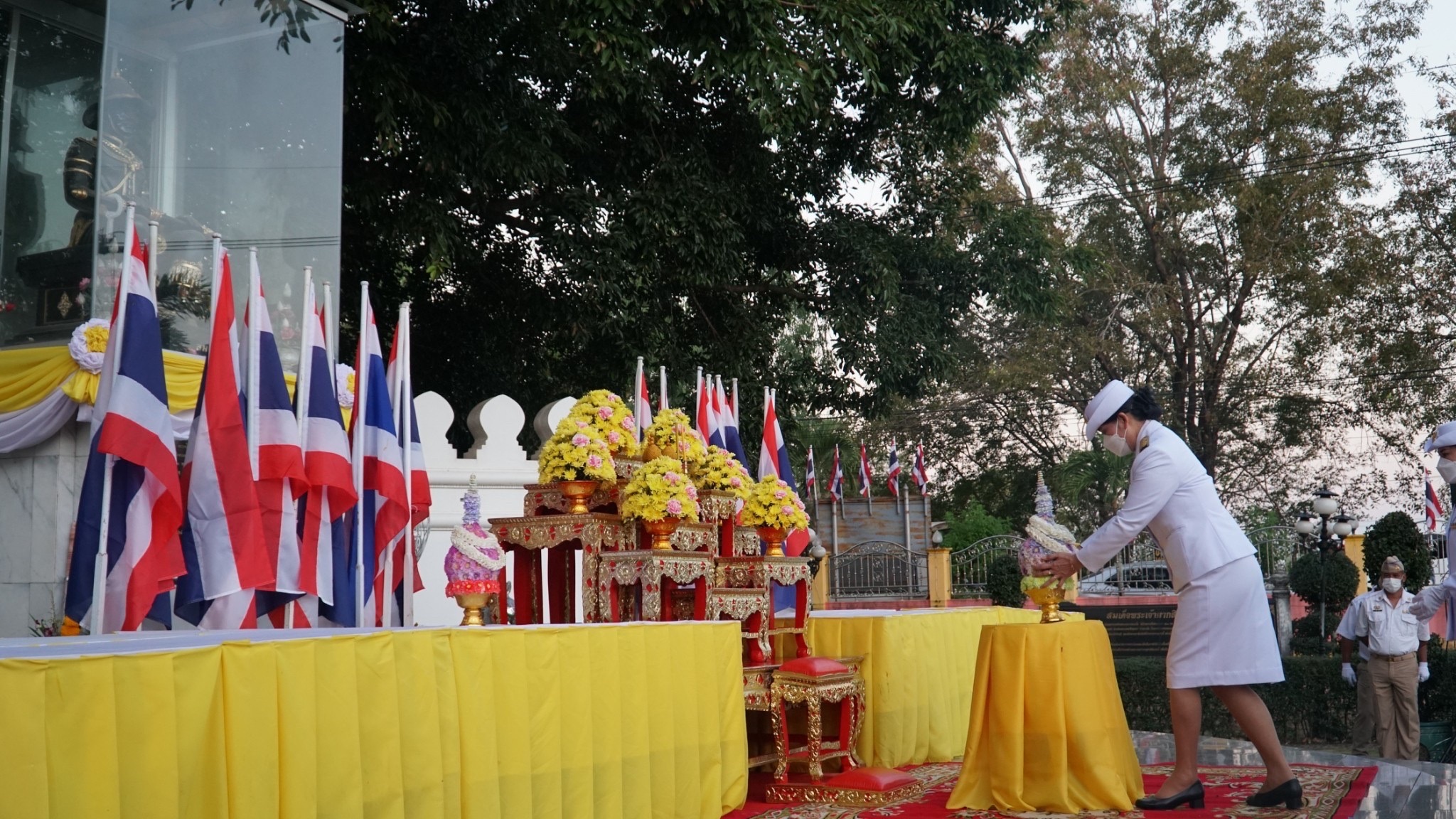 ✨✨”พช.ปราจีนบุรี ร่วมพิธีถวายราชสักการะพระบรมราชานุสาวรีย์ สมเด็จพระเจ้าตากสินมหาราช″