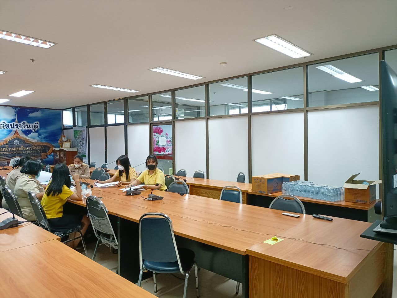 ??”พช.ปราจีนบุรี ร่วมรับฟังการประชุมชี้แจง เร่งรัด กำกับ ติดตามการดำเนินงานกองทุนพัฒนาบทบาทสตรีผ่านระบบวีดิทัศน์ทางไกล (Video Conference) ครั้งที่ 1/2566″