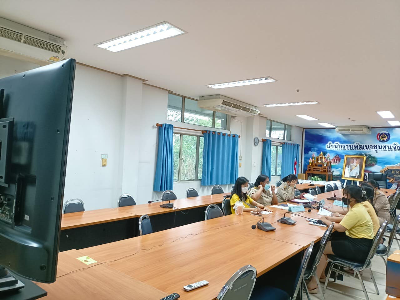 ??”พช.ปราจีนบุรี ร่วมรับฟังการประชุมชี้แจง เร่งรัด กำกับ ติดตามการดำเนินงานกองทุนพัฒนาบทบาทสตรีผ่านระบบวีดิทัศน์ทางไกล (Video Conference) ครั้งที่ 1/2566″