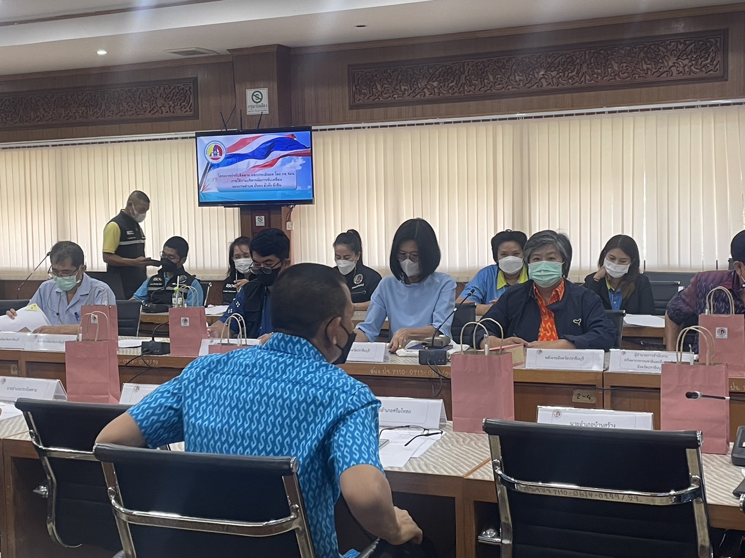 ✨✨”พช.ปราจีนบุรี ร่วมประชุมโครงการกำกับติดตาม และประเมินผล “แผนงานตำบล มั่นคง มั่งคั่ง ยั่งยืน” ของจังหวัดหวัดปราจีนบุรี”
