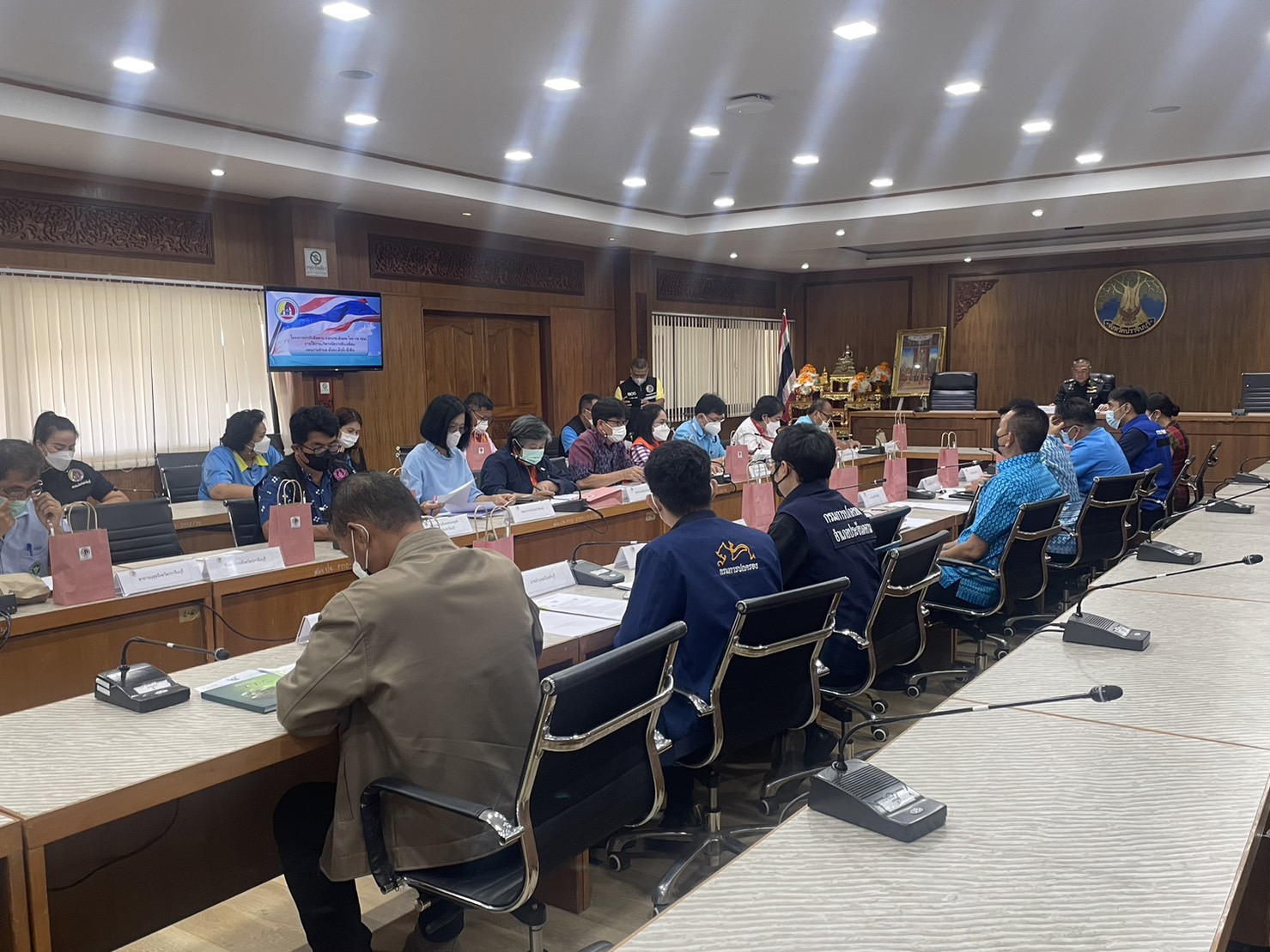 ✨✨”พช.ปราจีนบุรี ร่วมประชุมโครงการกำกับติดตาม และประเมินผล “แผนงานตำบล มั่นคง มั่งคั่ง ยั่งยืน” ของจังหวัดหวัดปราจีนบุรี”