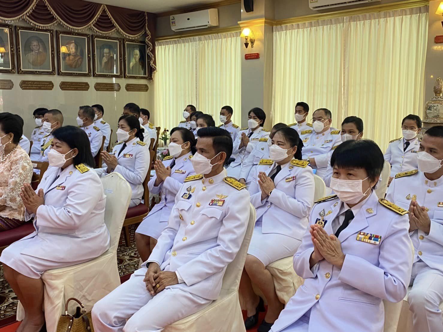 ✨✨”พช.ปราจีนบุรี ร่วมโครงการบรรพชาอุปสมบท 99 รูป ถวายพระพรชัยมงคลแด่ สมเด็จพระเจ้าลูกเธอ เจ้าฟ้าพัชรกิตติยาภา นเรนทิราเทพยวดี กรมหลวงราชสาริณีสิริพัชร มหาวัชรราชธิดา กระทรวงมหาดไทย”