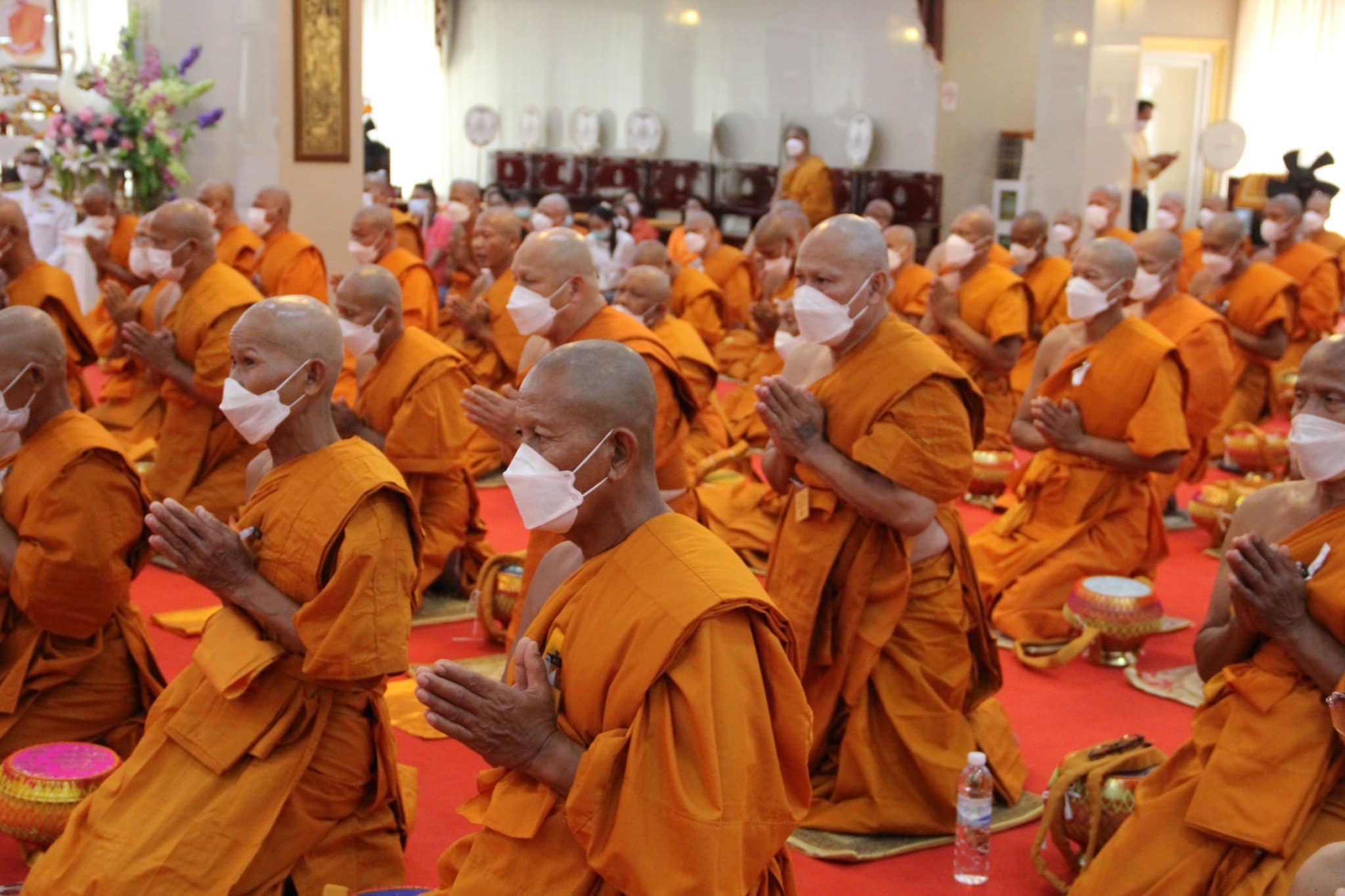 ✨✨”พช.ปราจีนบุรี ร่วมโครงการบรรพชาอุปสมบท 99 รูป ถวายพระพรชัยมงคลแด่ สมเด็จพระเจ้าลูกเธอ เจ้าฟ้าพัชรกิตติยาภา นเรนทิราเทพยวดี กรมหลวงราชสาริณีสิริพัชร มหาวัชรราชธิดา กระทรวงมหาดไทย”