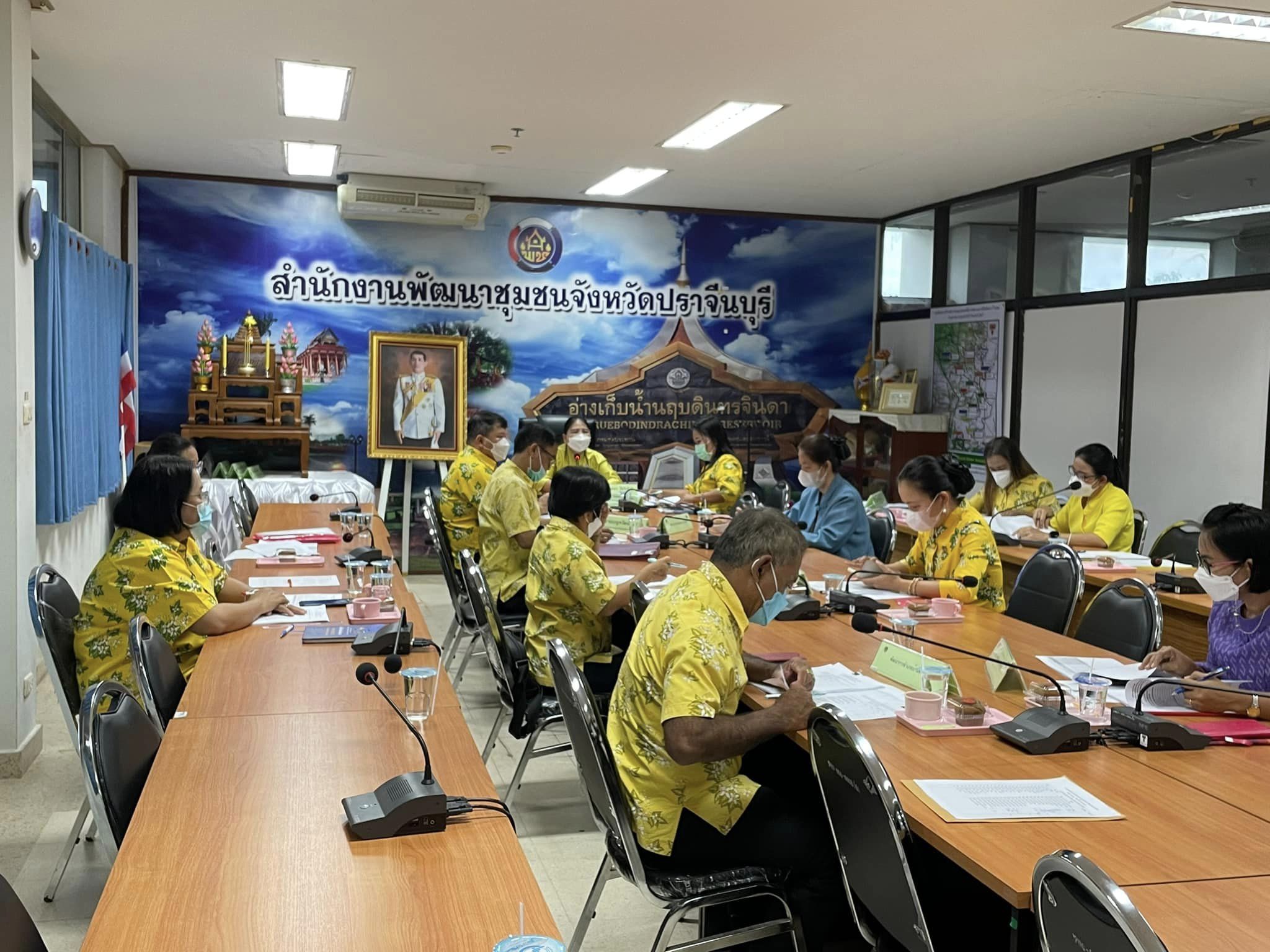 ✨✨”พช.ปราจีนบุรี ประชุมผู้บริหารงานพัฒนาชุมชนและนักวิชาการพัฒนาชุมชนจังหวัด ครั้งที่ 10/2565”