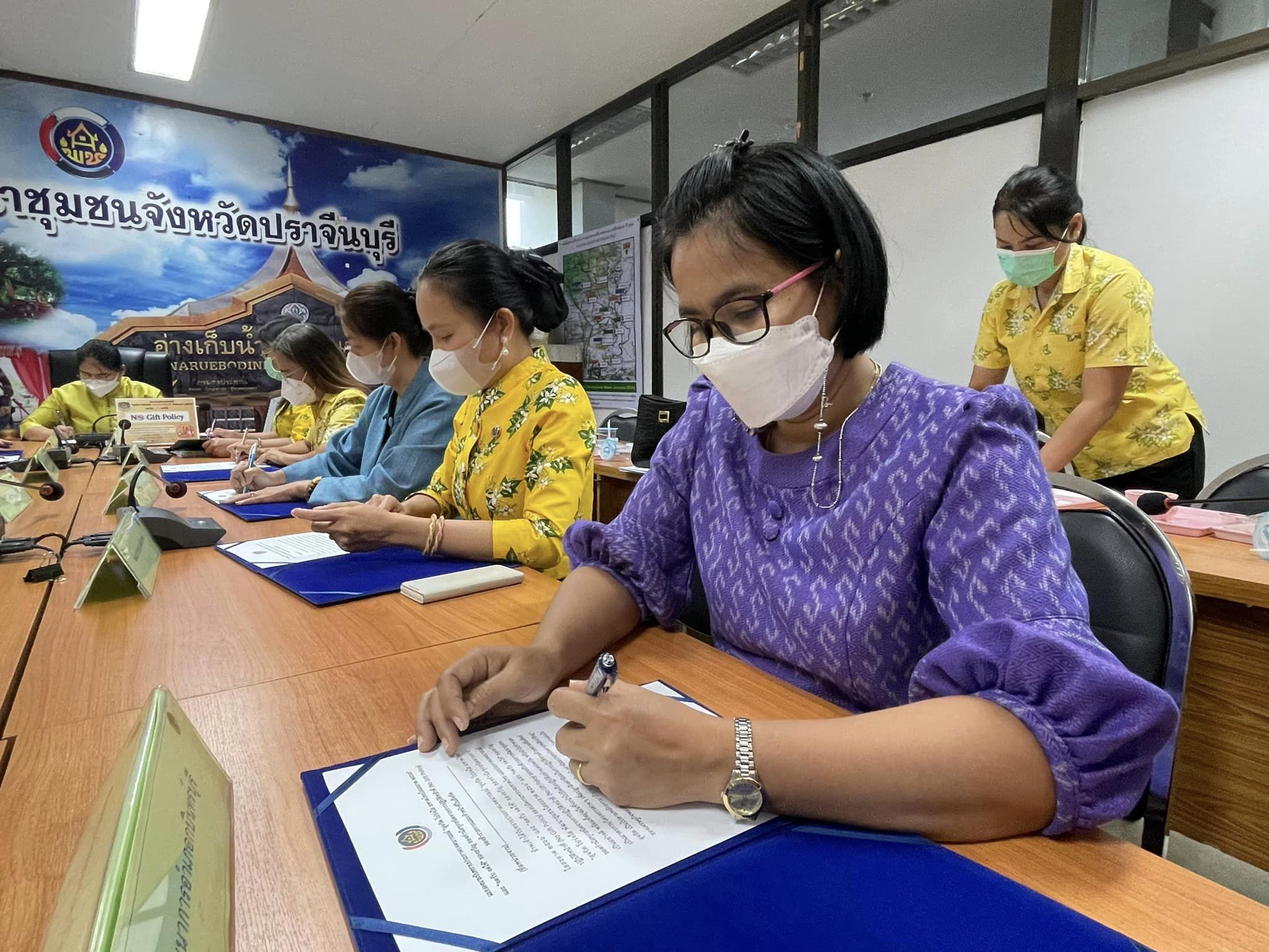 ✨✨”พช.ปราจีนบุรี ประกาศเจตนารมณ์ “ สุจริต โปร่งใส มหาดไทย ใสสะอาด 2566” และ “ งดรับ งดให้” ของขวัญ ของกำนันทุกชนิดจากการปฎิบัติหน้าที่ (No Gift Policy)”