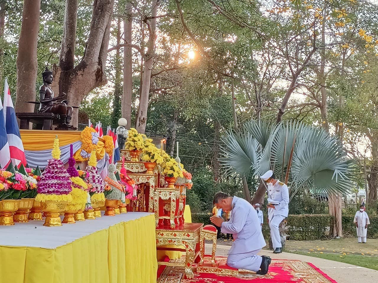 ✨✨”พช.ปราจีนบุรี ร่วมพิธีวันพ่อขุนรามคำแหงมหาราช”