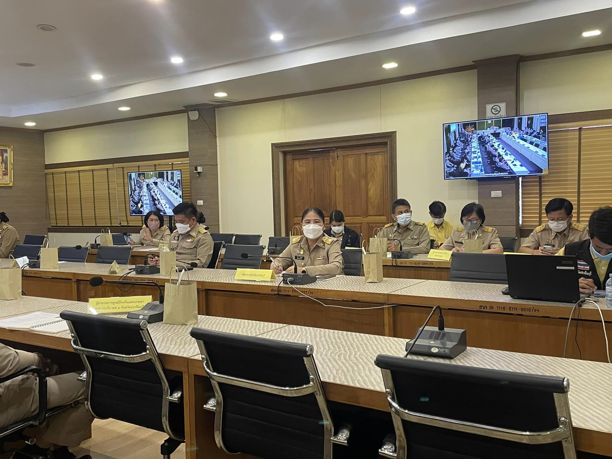 ✨✨”พช.ปราจีนบุรี ร่วมประชุมขับเคลื่อนและติดตามนโยบายของรัฐบาลและภารกิจสำคัญของกระทรวงมหาดไทย ประจำปีงบประมาณพ.ศ. 2566 (เดือนมกราคม 2566) ผ่านระบบวีดีทัศน์ทางไกล (VCS)”