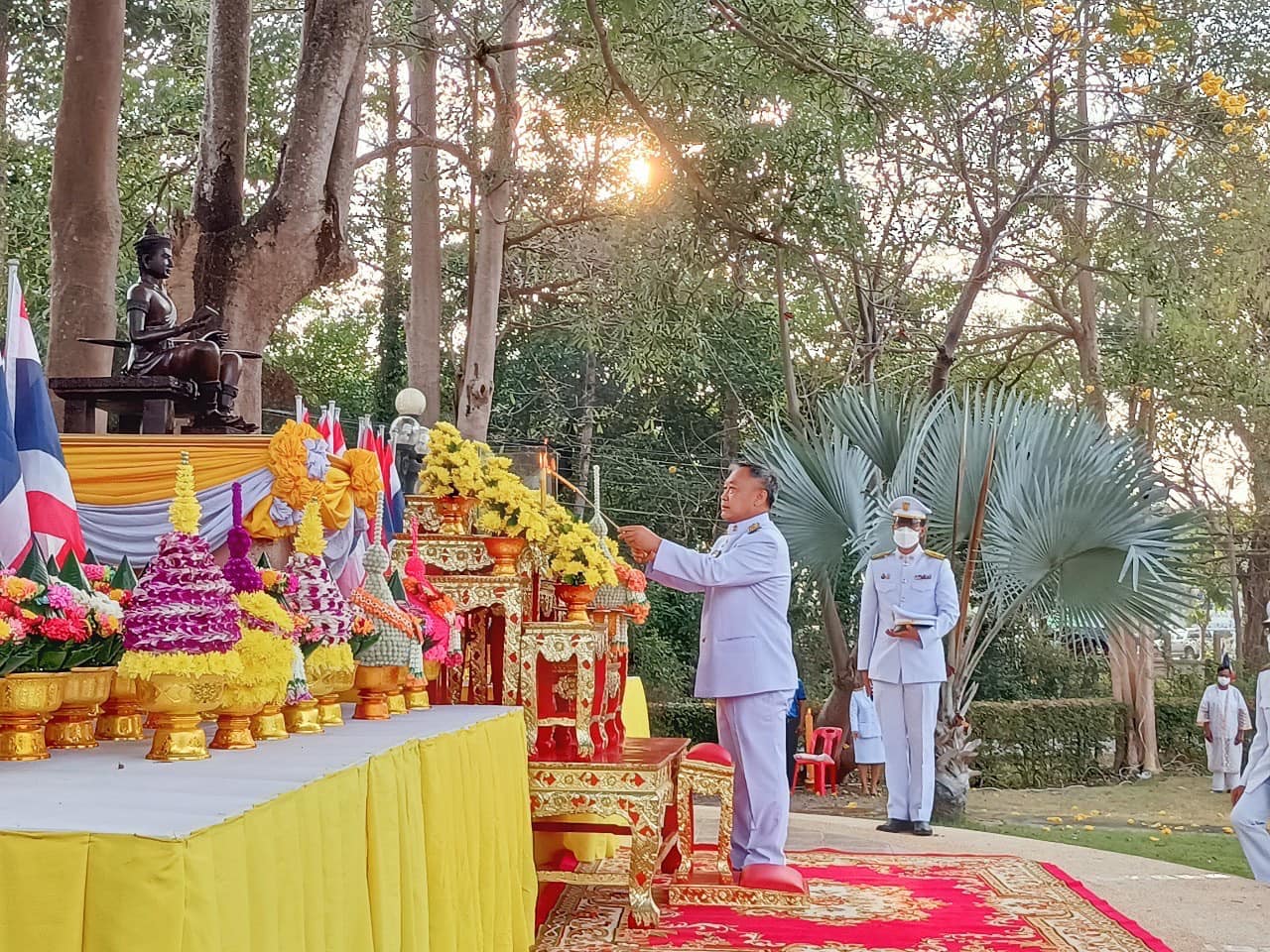 ✨✨”พช.ปราจีนบุรี ร่วมพิธีวันพ่อขุนรามคำแหงมหาราช”