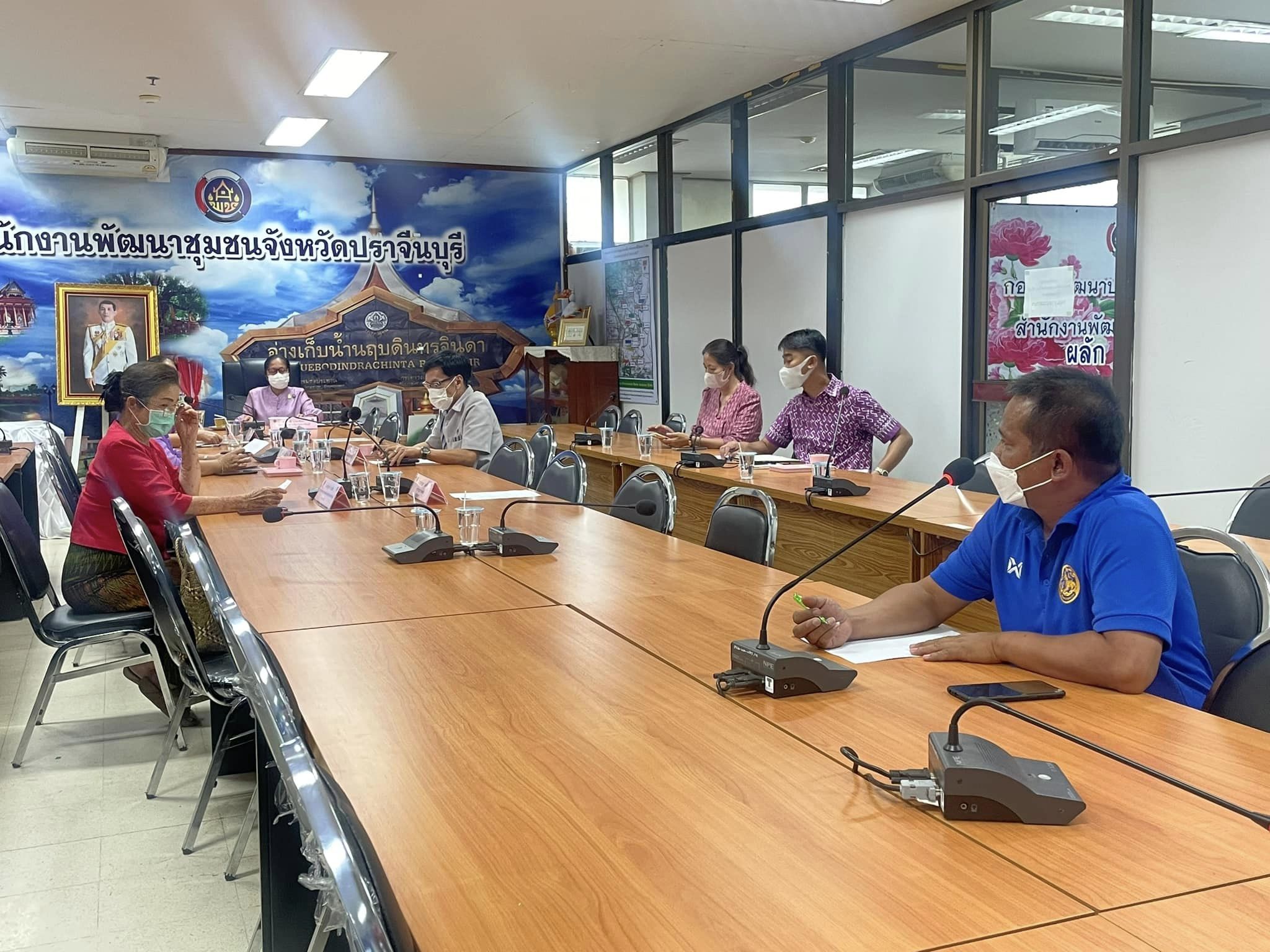 ✨✨”พช.ปราจีนบุรี ประชุมพิจารณาคลิปวิดีโอการประกวดร้องเพลงรำวงมหาดไทย”