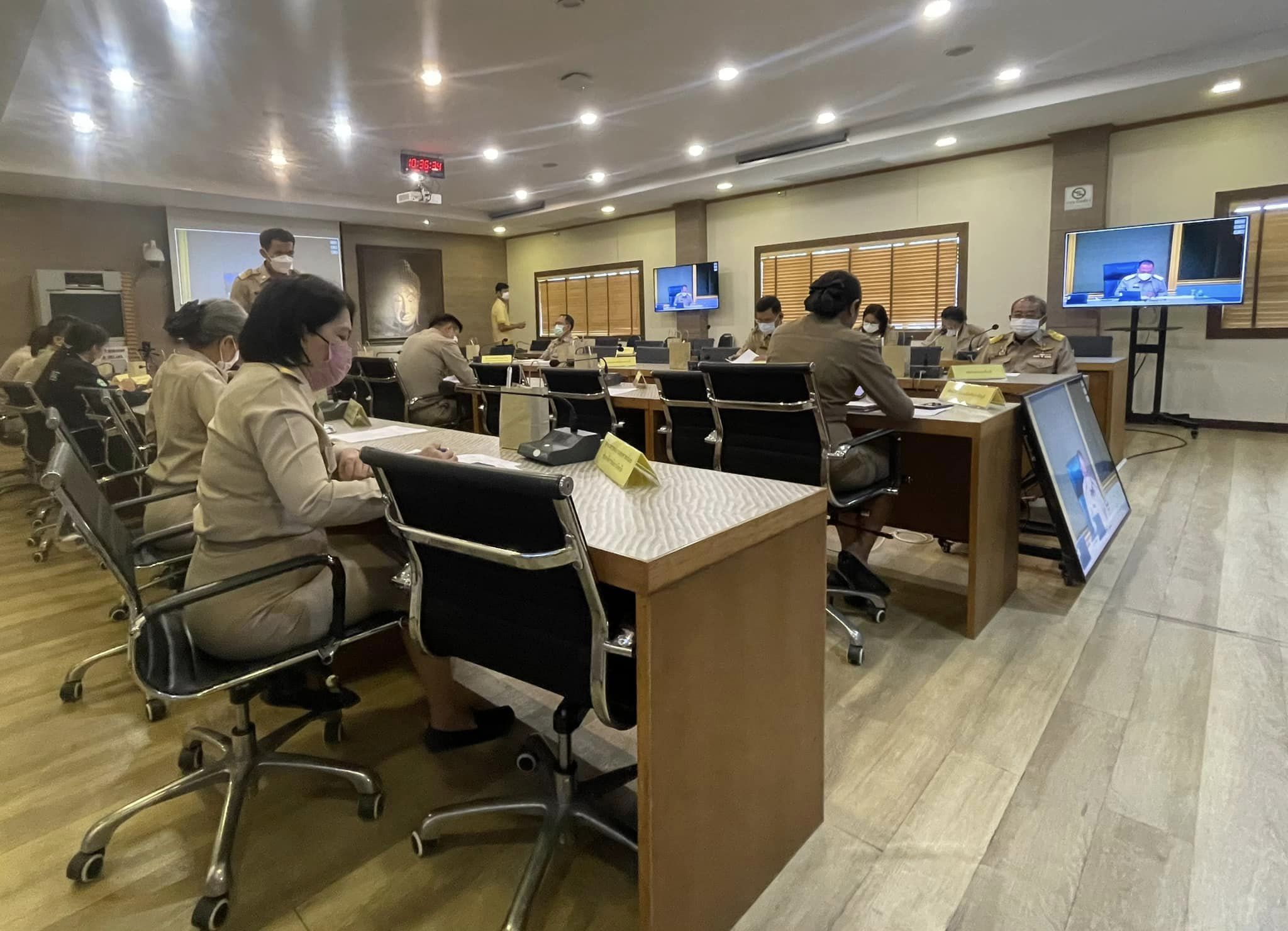 ✨✨”พช.ปราจีนบุรี ร่วมประชุมขับเคลื่อนและติดตามนโยบายของรัฐบาลและภารกิจสำคัญของกระทรวงมหาดไทย ประจำปีงบประมาณพ.ศ. 2566 (เดือนมกราคม 2566) ผ่านระบบวีดีทัศน์ทางไกล (VCS)”