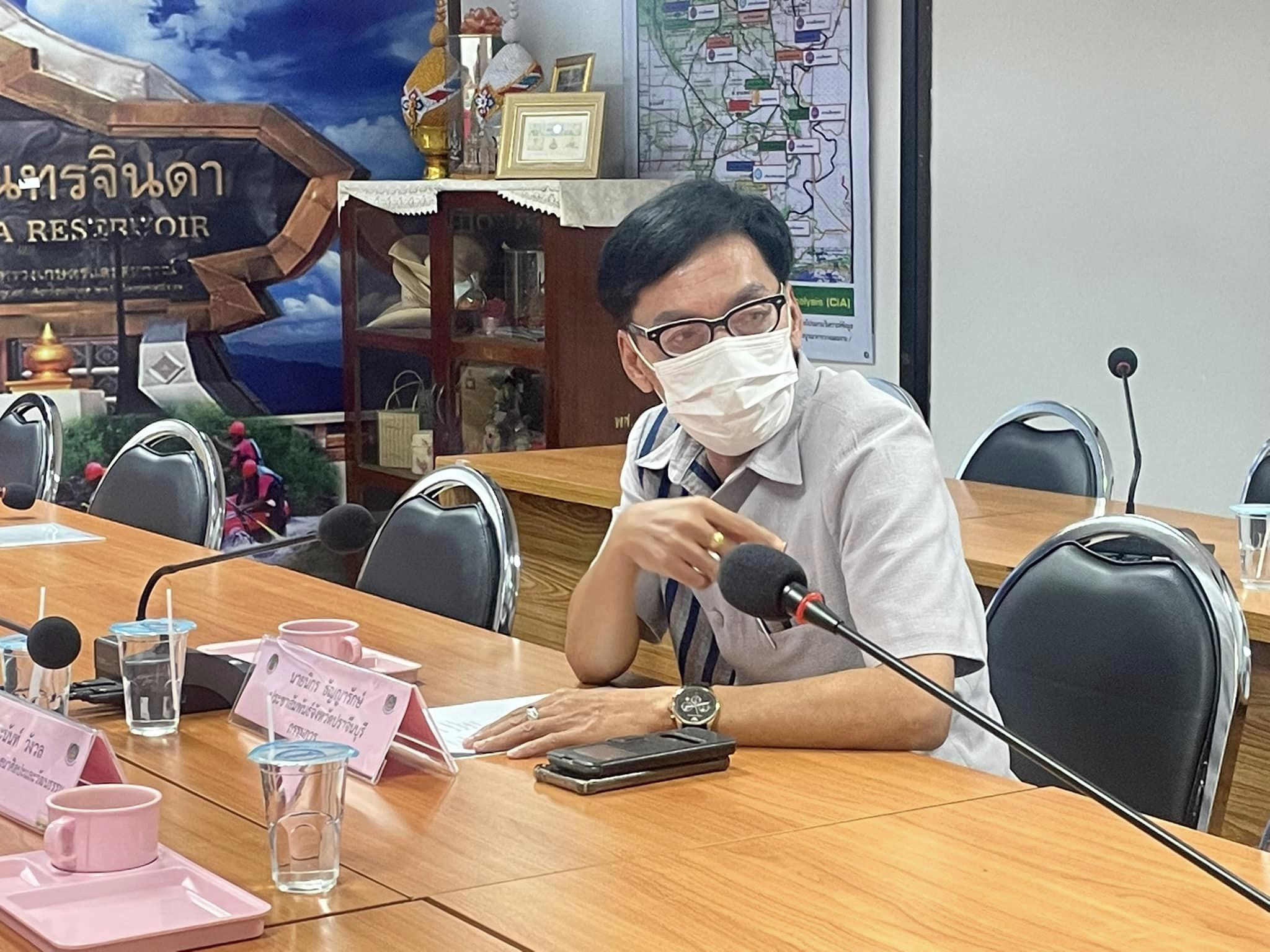 ✨✨”พช.ปราจีนบุรี ประชุมพิจารณาคลิปวิดีโอการประกวดร้องเพลงรำวงมหาดไทย”