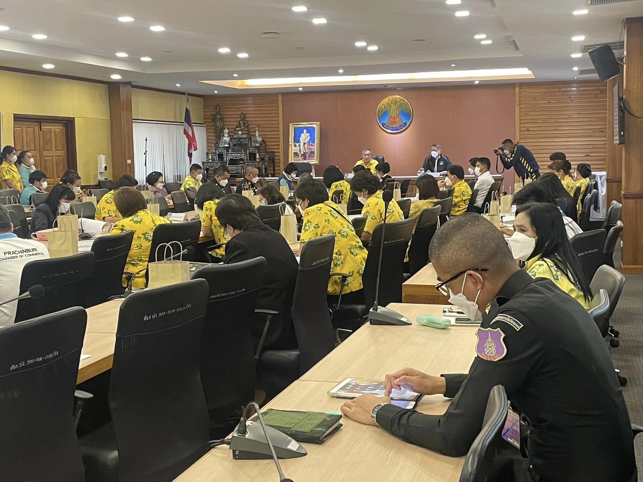 ✨✨”พช.ปราจีนบุรี ร่วมประชุมการจัดงานวันรวมน้ำใจสู่กาชาดจังหวัดปราจีนบุรี ประจำปี 2566”