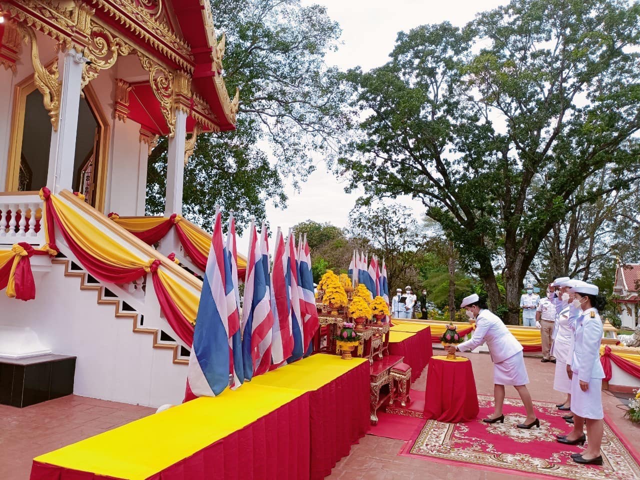 ✨✨”พช.ปราจีนบุรี ร่วมพิธีถวายราชสักการะสมเด็จพระนเรศวรมหาราช (วันยุทธหัตถี)”