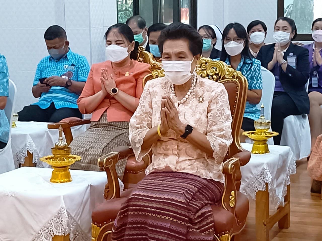 ✨✨”พช.ปราจีนบุรี ร่วมพิธีทำบุญตักบาตรข้าวสารอาหารแห้งฯ โครงการบรรพชาอุปสมบท 99 รูป ถวายพระพรชัยมงคลแด่สมเด็จพระเจ้าลูกเธอ เจ้าฟ้าพัชรกิติยาภา นเรนทิราเทพยวดี กรมหลวงราชสาริณีสิริพัชร มหาวัชรราชธิดา”
