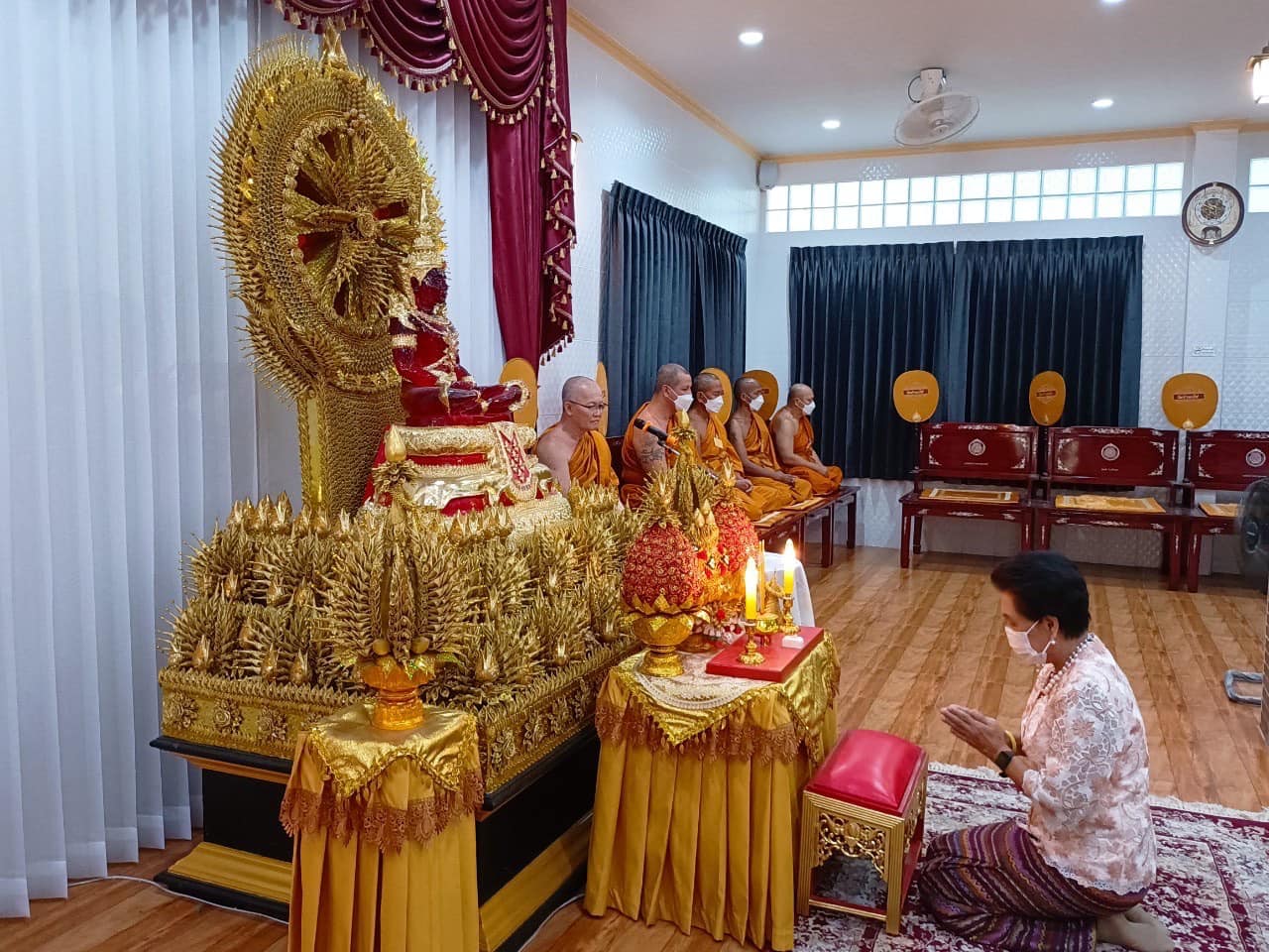 ✨✨”พช.ปราจีนบุรี ร่วมพิธีทำบุญตักบาตรข้าวสารอาหารแห้งฯ โครงการบรรพชาอุปสมบท 99 รูป ถวายพระพรชัยมงคลแด่สมเด็จพระเจ้าลูกเธอ เจ้าฟ้าพัชรกิติยาภา นเรนทิราเทพยวดี กรมหลวงราชสาริณีสิริพัชร มหาวัชรราชธิดา”