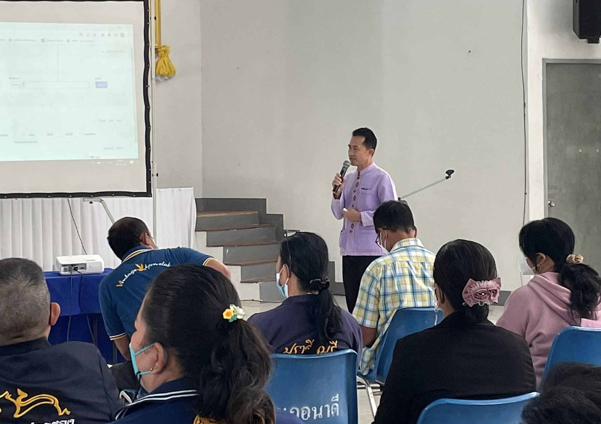 ✨✨”พช.ปราจีนบุรี ร่วมประชุมชี้แจงอาสาสมัครจัดเก็บข้อมูลความจำเป็นพื้นฐาน (จปฐ.) อำเภอนาดี”