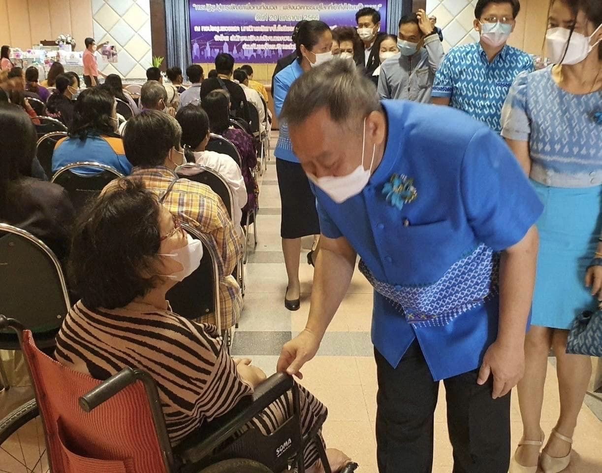 ✨✨”พช.ปราจีนบุรี ร่วมงานวันคนพิการสากลจังหวัดปราจีนบุรี ประจำปี 2565”