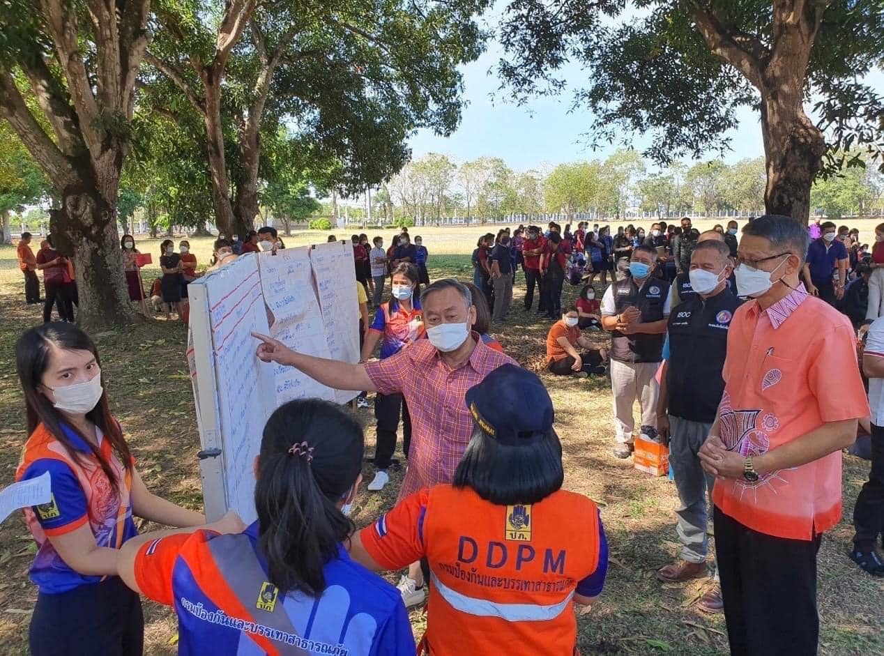 ✨✨”พช.ปราจีนบุรี ร่วมฝึกอพยพหนีไฟในศาลากลางจังหวัดปราจีนบุรี ประจำปีงบประมาณ พ.ศ. 2566”