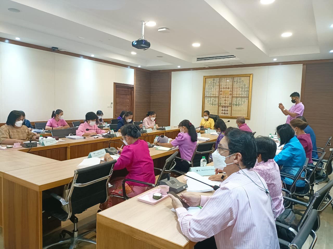 ✨✨”พช.ปราจีนบุรี ประชุมคณะอนุกรรมการบริหารกองทุนพัฒนาบทบาทสตงที่ 2”