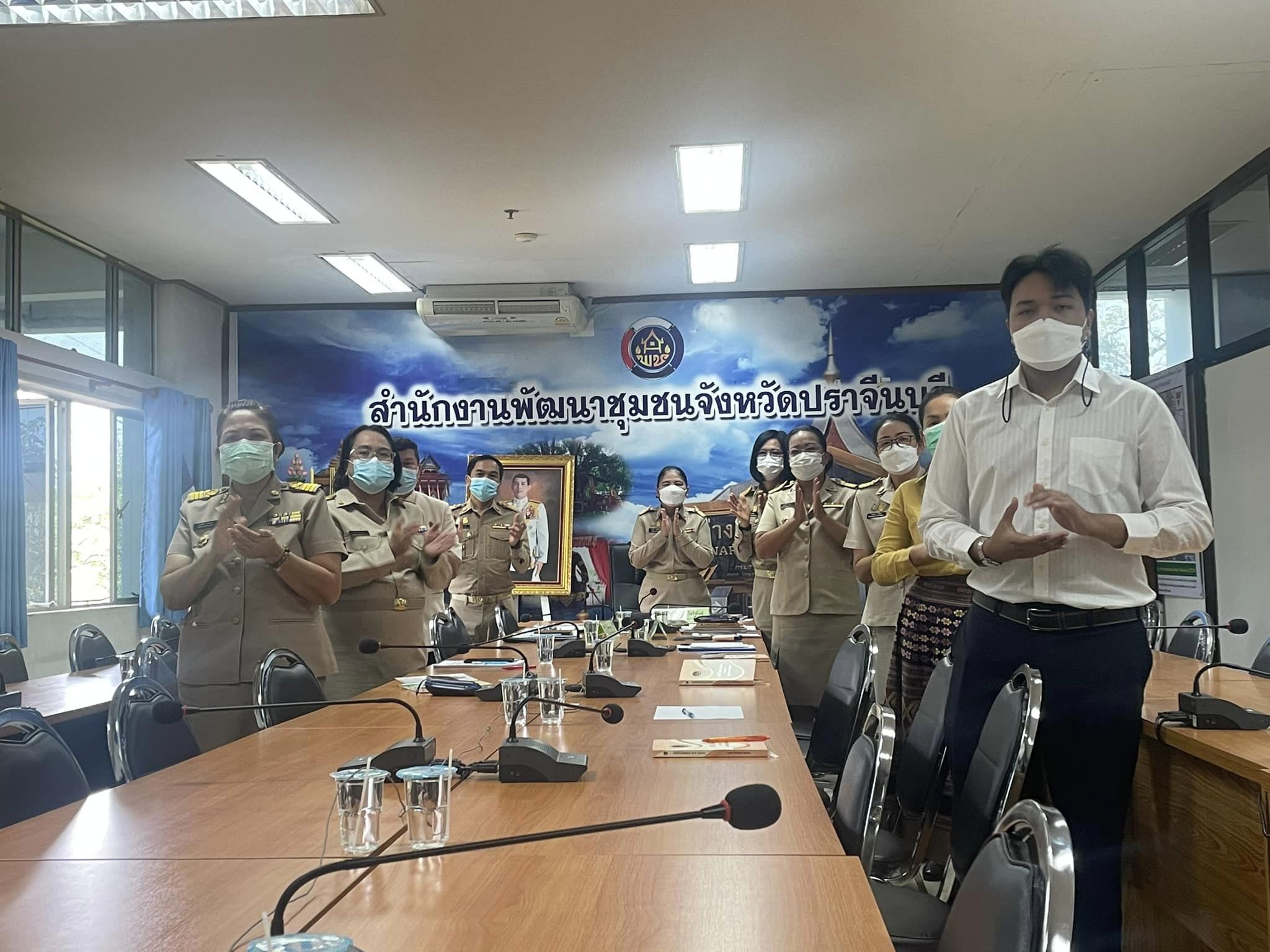 ✨✨”พช.ปราจีนบุรี ร่วมประชุมกรมการพัฒนาชุมชน ครั้งที่ 1/2566 ผ่านระบบ Video Conference System(VCS)”