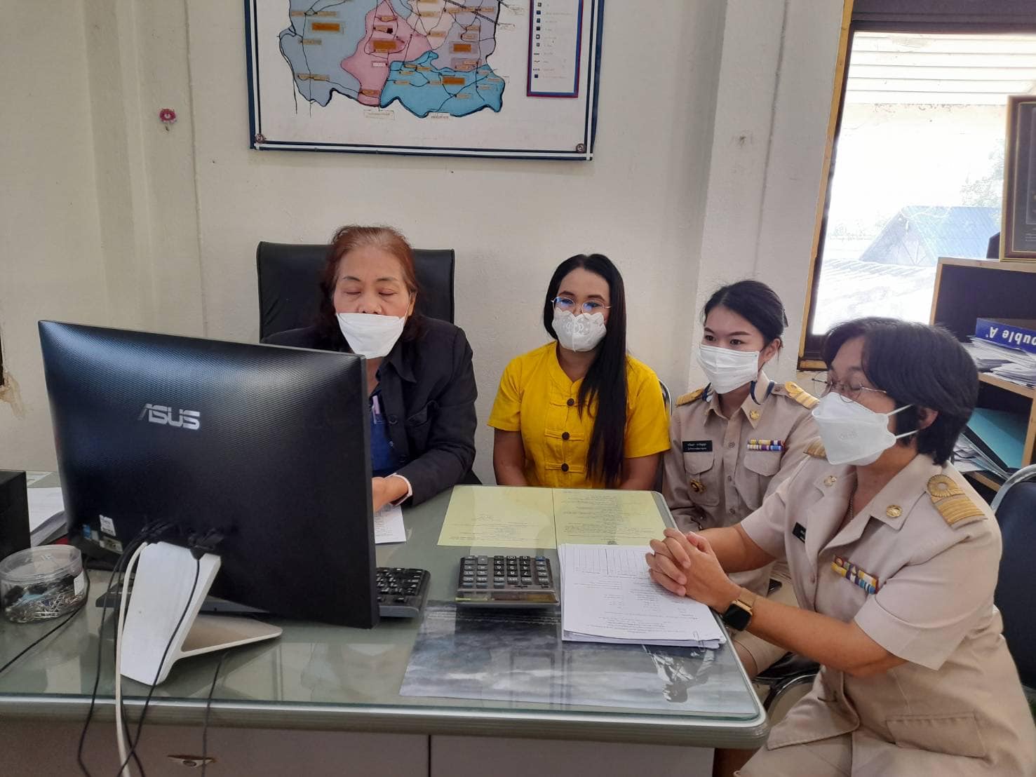 ✨✨”พช.ปราจีนบุรี ร่วมประชุมกรมการพัฒนาชุมชน ครั้งที่ 1/2566 ผ่านระบบ Video Conference System(VCS)”