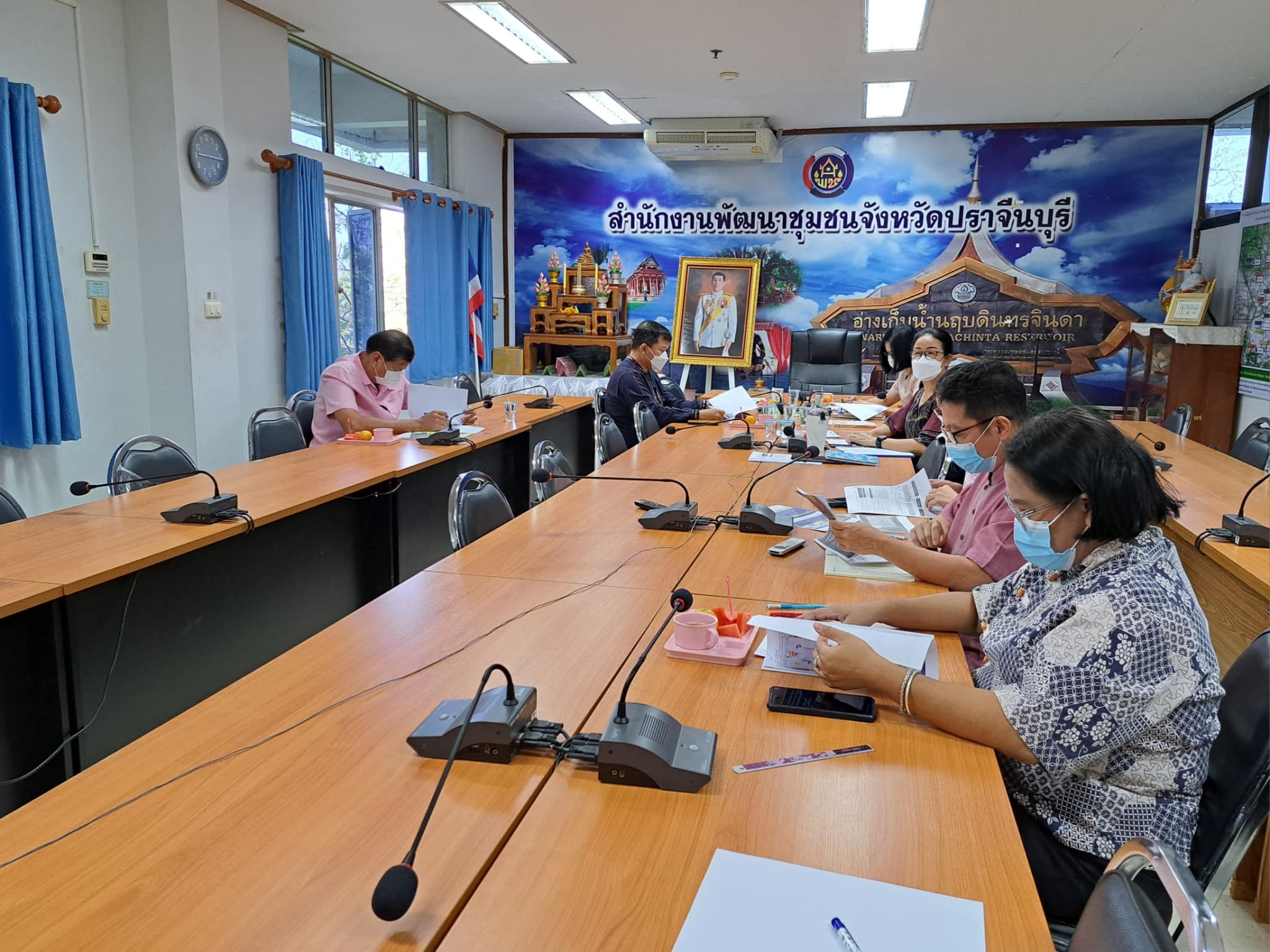 ✨✨”พช.ปราจีนบุรี ร่วมประชุม เชิงปฏิบัติการการดำเนินงานตามมาตรการปรับปรุงประสิทธิภาพในการปฏิบัติราชการของกรมการพัฒนาชุมชน ประจำปีงบประมาณ พ.ศ. 2566 ผ่านระบบ Video Conference System(VCS)″