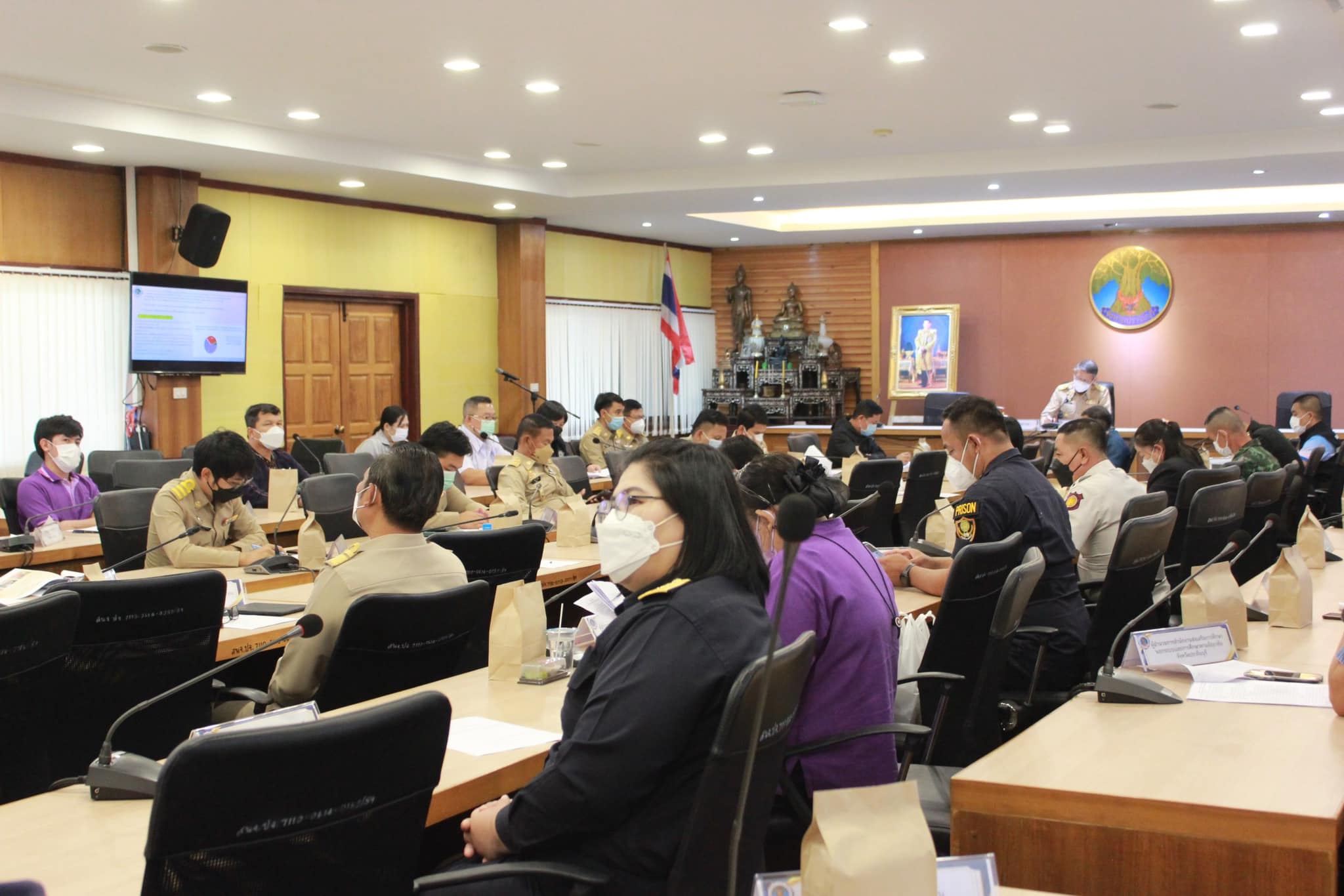 ✨✨”พช.ปราจีนบุรี ร่วมประชุม คณะกรรมการศูนย์อำนวยการป้องกันและปราบปรามยาเสพติดจังหวัดปราจีนบุรี ครั้งที่ 1/2566″