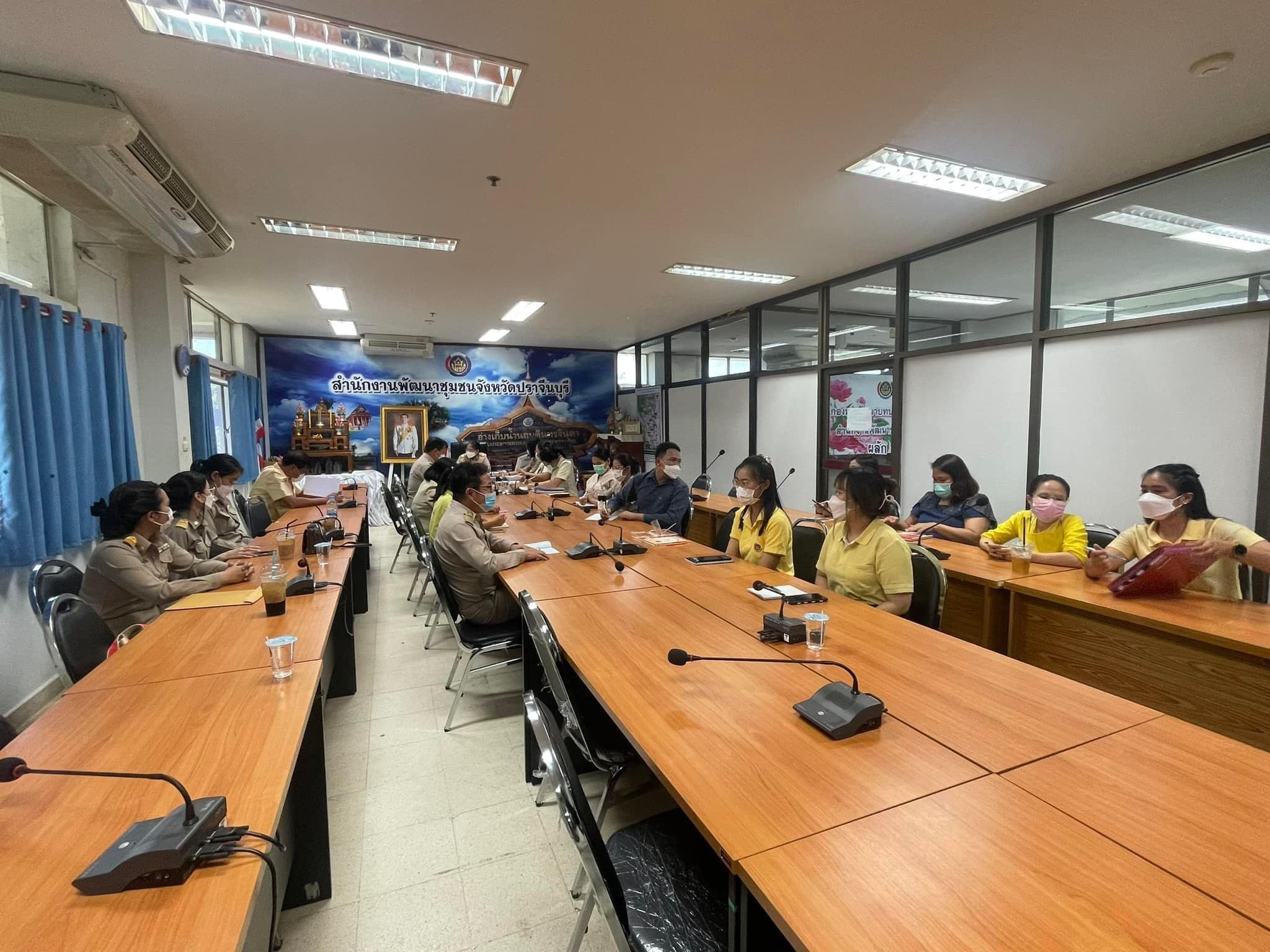 ✨✨”พช.ปราจีนบุรี ประชุมสำนักงานพัฒนาชุมชนจังหวัดปราจีนบุรี และ ประชุมคณะทำงานสนับสนุนกิจกรรมงานพัฒนาชุมชนในระดับอำเภอ ครั้งที่ 1/2566″