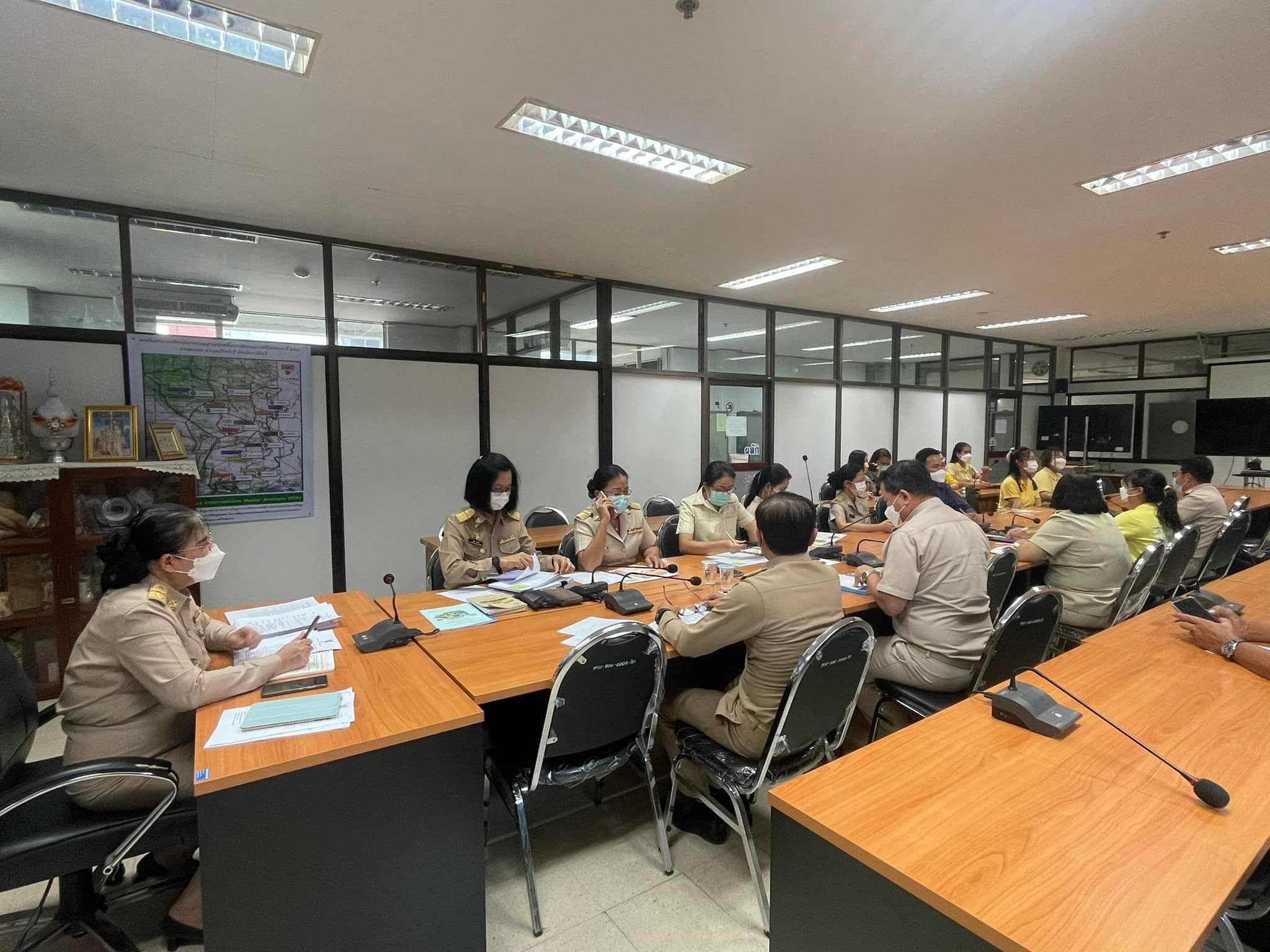 ✨✨”พช.ปราจีนบุรี ประชุมสำนักงานพัฒนาชุมชนจังหวัดปราจีนบุรี และ ประชุมคณะทำงานสนับสนุนกิจกรรมงานพัฒนาชุมชนในระดับอำเภอ ครั้งที่ 1/2566″