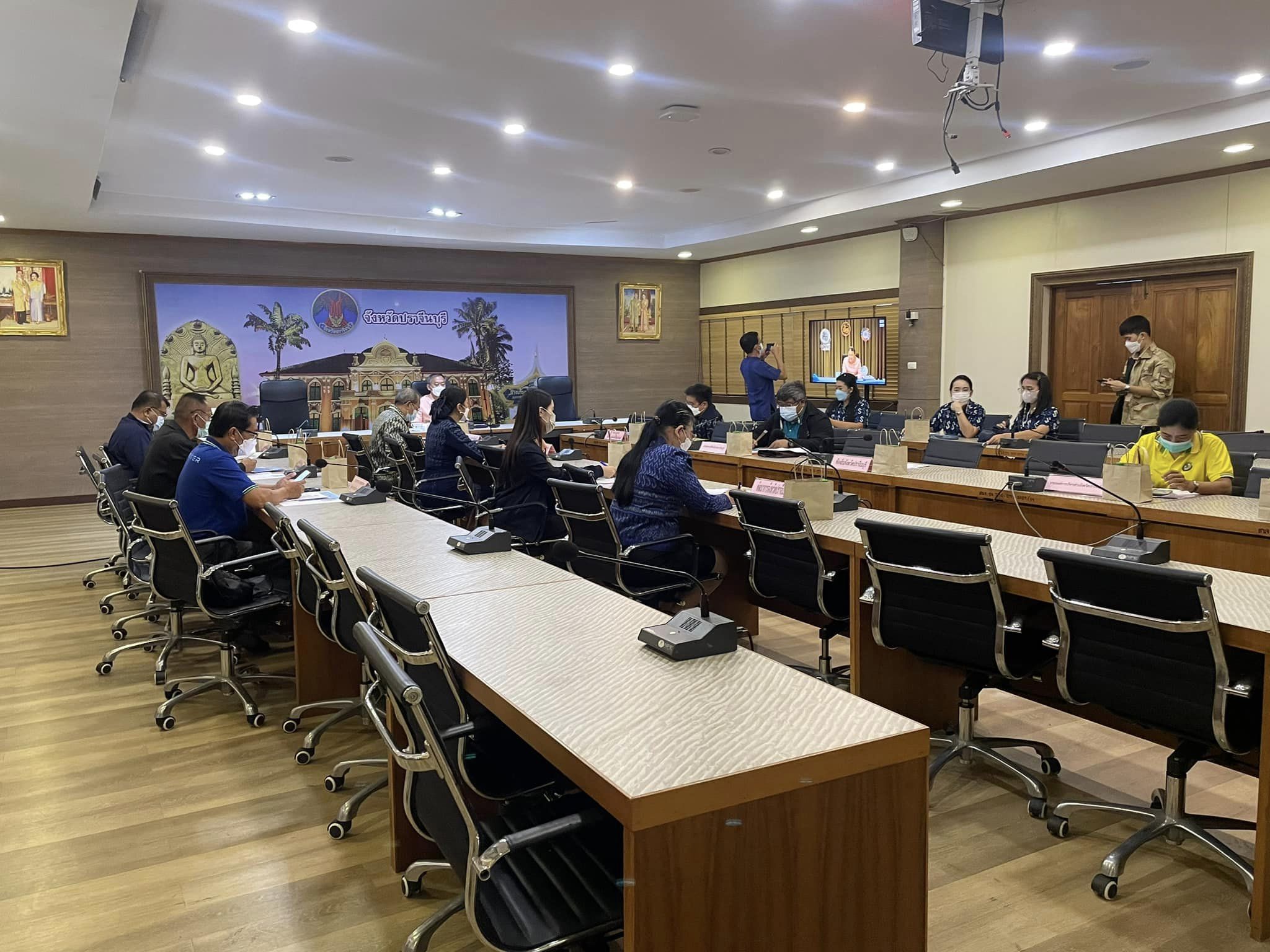 ✨✨”พช.ปราจีนบุรี ร่วมประชุมชี้แจงและให้ความรู้การจัดทำผังภูมิสังคมเพื่อการบริหารจัดการน้ำหมู่บ้าน/ชุมชน แบบบูรณาการอย่างยั่งยืน (Geo-social Map)”