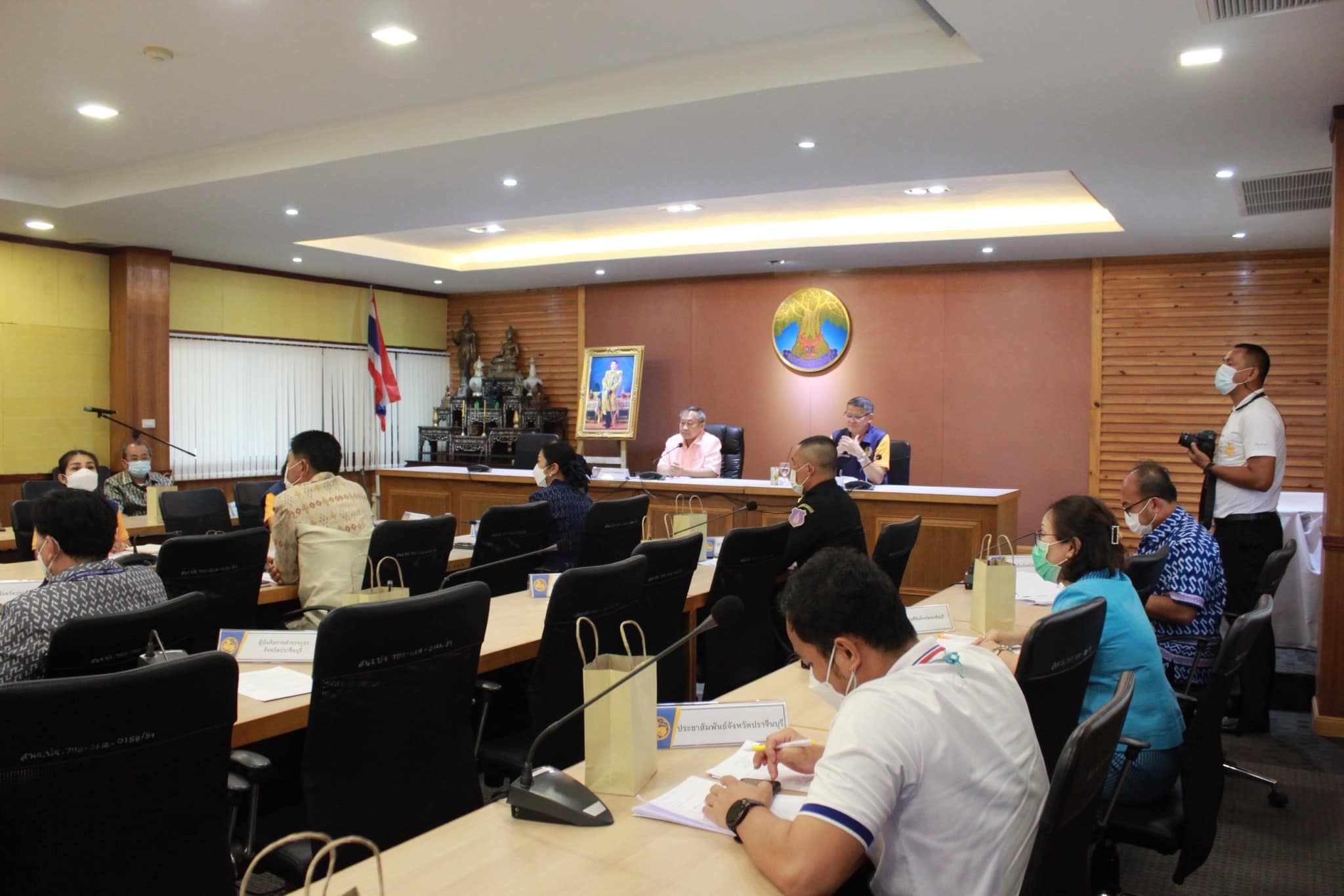 ✨✨”พช.ปราจีนบุรี ร่วมประชุมการจัดงานวันรวมน้ำใจสู่กาชาดจังหวัดปราจีนบุรี ประจำปี 2566 ครั้งที่ 2/2566″