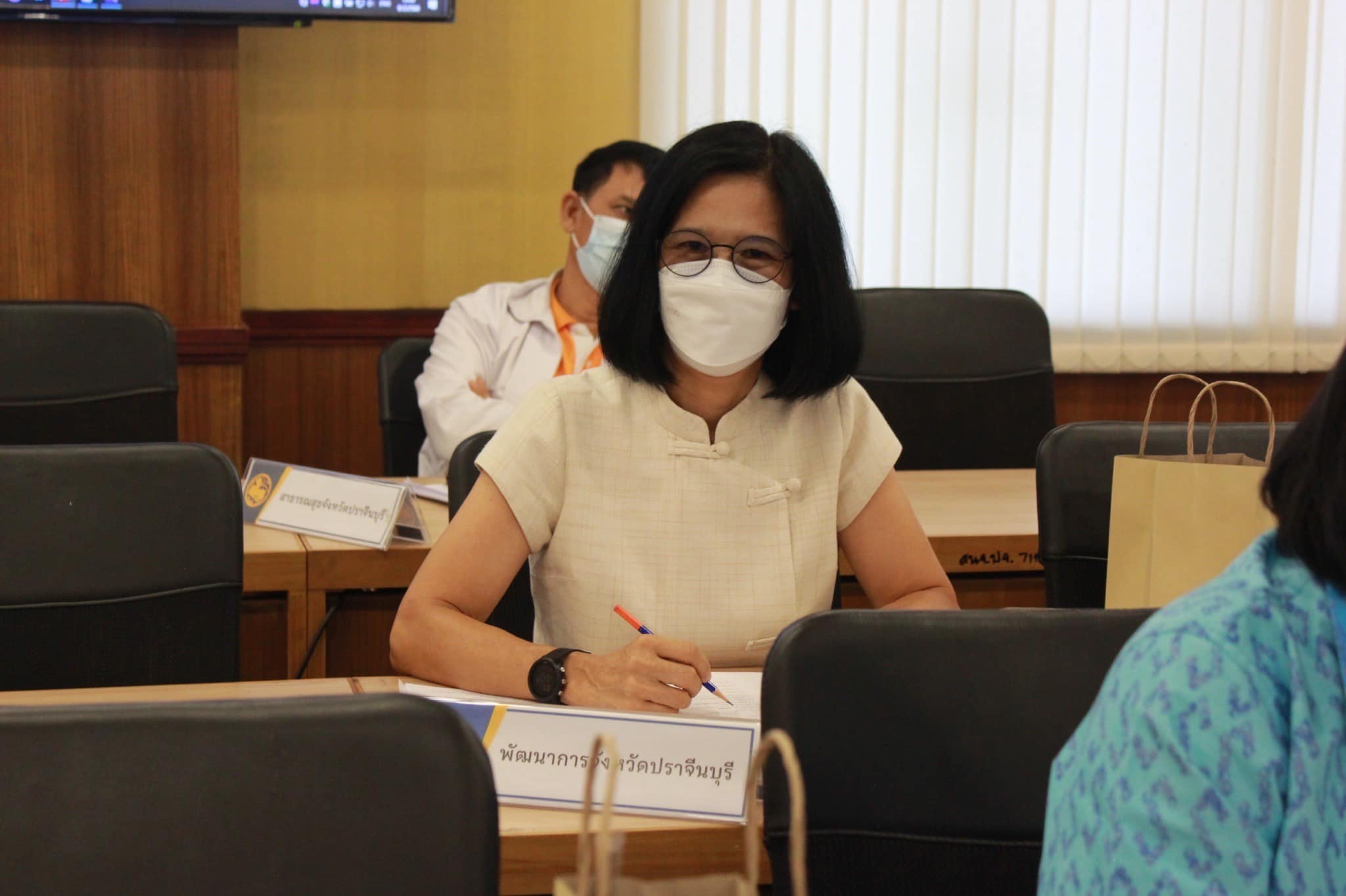 ✨✨”พช.ปราจีนบุรี ร่วมประชุมการจัดงานวันรวมน้ำใจสู่กาชาดจังหวัดปราจีนบุรี ประจำปี 2566 ครั้งที่ 2/2566″