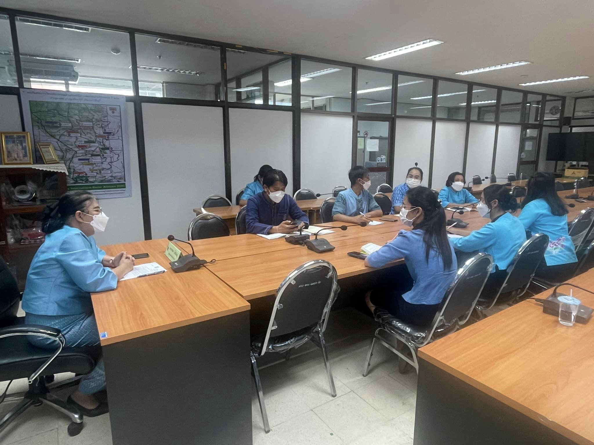 ✨✨”พช.ปราจีนบุรี ติดตามการจัดทำผลงานวิจัยของพัฒนากรที่เข้าอบรมพัฒนากรระหว่างประจำการ”