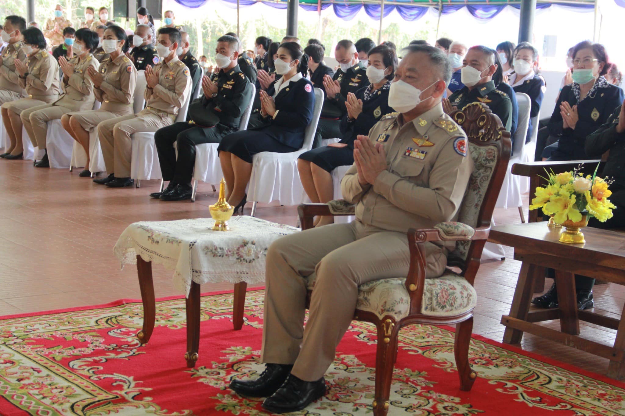 ✨✨”พช.ปราจีนบุรี ร่วมเป็นเกียรติในวันคล้ายวันสถาปนากองอาสารักษาดินแดนครบรอบ 69 ปี”