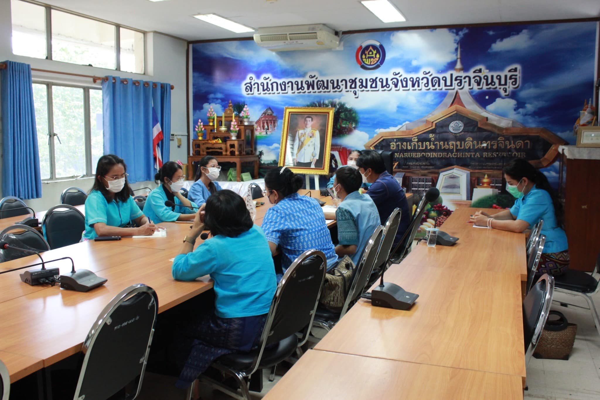 ✨✨”พช.ปราจีนบุรี ติดตามการจัดทำผลงานวิจัยของพัฒนากรที่เข้าอบรมพัฒนากรระหว่างประจำการ”