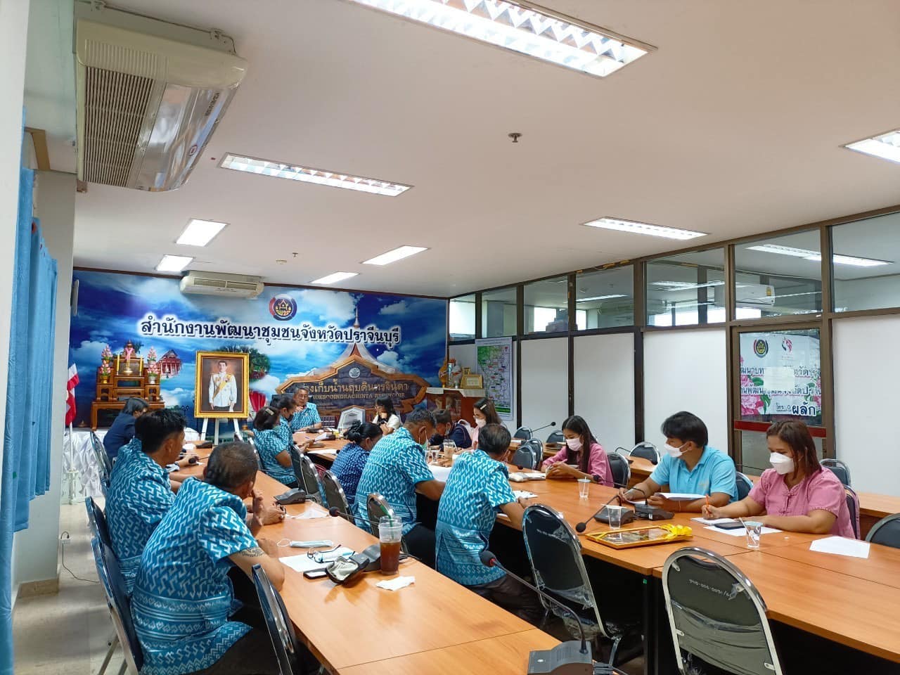 ✨✨”พช.ปราจีนบุรี ประชุมคณะกรรมการเครือข่ายกองทุนแม่ของแผ่นดินจังหวัดปราจีนบุรี ครั้งที่ 1/2566″
