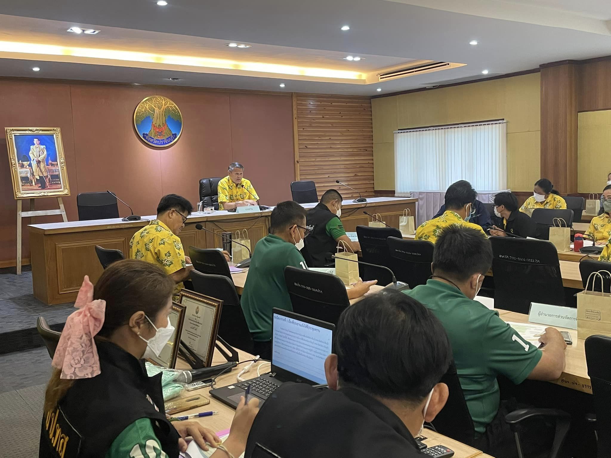 ✨✨”พช.ปราจีนบุรี ร่วมประชุมคณะอนุกรรมการนโยบายที่ดินจังหวัด (คทช.จังหวัดปราจีนบุรี) ครั้งที่ 1/2566”