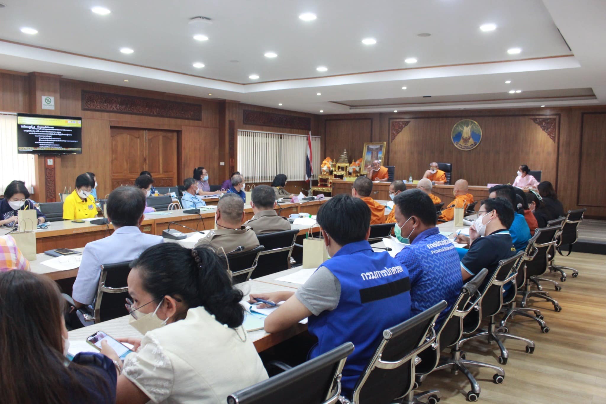 ✨✨”พช.ปราจีนบุรี ร่วมประชุมคณะกรรมการดำเนินงานการจัดงานเทศกาลมาฆปูรมีศรีปราจีนบุรี ครั้งที่ 37 ประจำปีงบประมาณ พ.ศ. 2566 ครั้งที่ 2/2566”