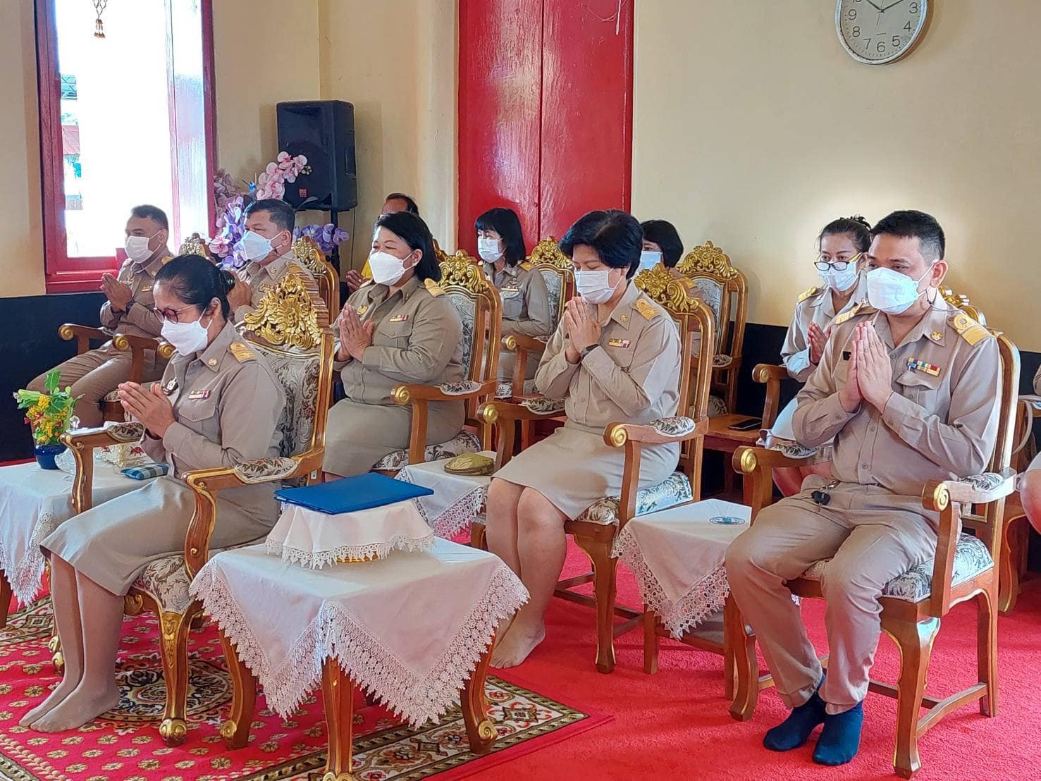 ✨✨”พช.ปราจีนบุรี ร่วมพิธีถวายภัตตาหารพระราชทานของพระบาทสมเด็จพระเจ้าอยู่หัว แด่พระภิกษุ สามเณร ในการสอบบาลีสนามหลวง ครั้งที่ 1 ครั้งหลัง ปี พ.ศ. 2566”