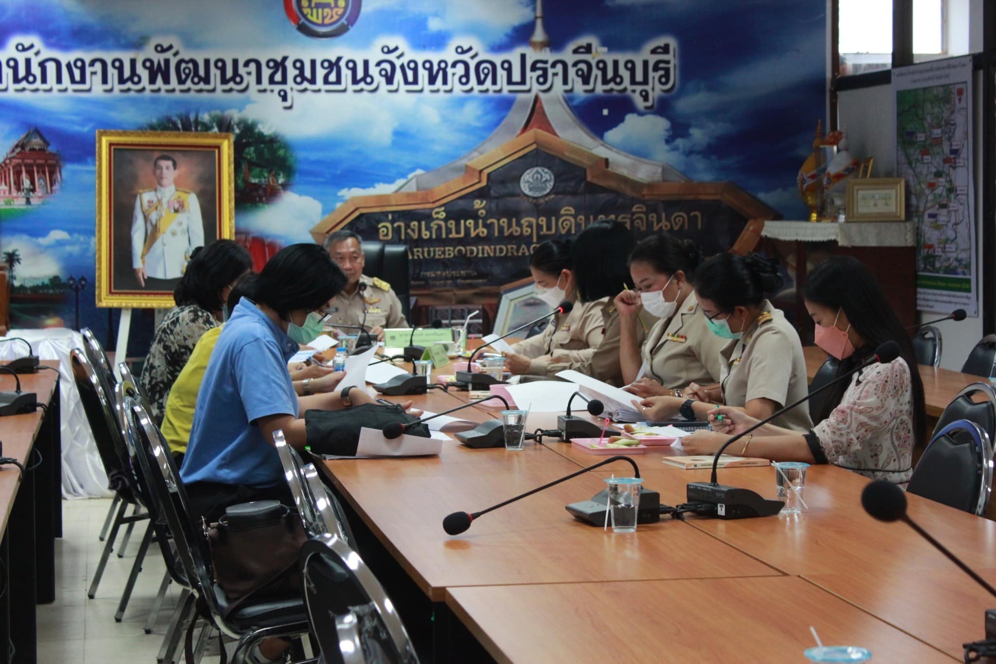 ✨✨”พช.ปราจีนบุรี รับการตรวจเยี่ยมหน่วยดำเนินโครงการตามแผนปฎิบัติราชการประจำปีงบประมาณ พ.ศ. 2566″