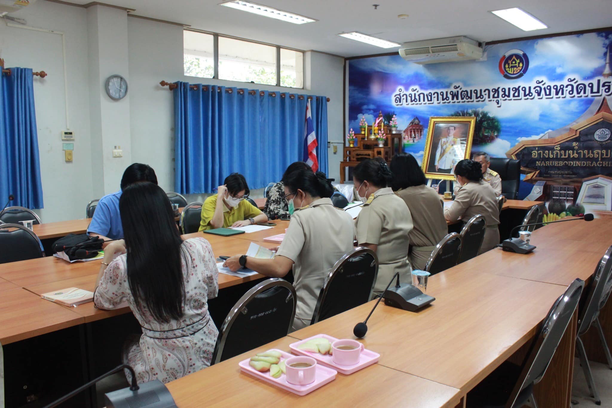 ✨✨”พช.ปราจีนบุรี รับการตรวจเยี่ยมหน่วยดำเนินโครงการตามแผนปฎิบัติราชการประจำปีงบประมาณ พ.ศ. 2566″