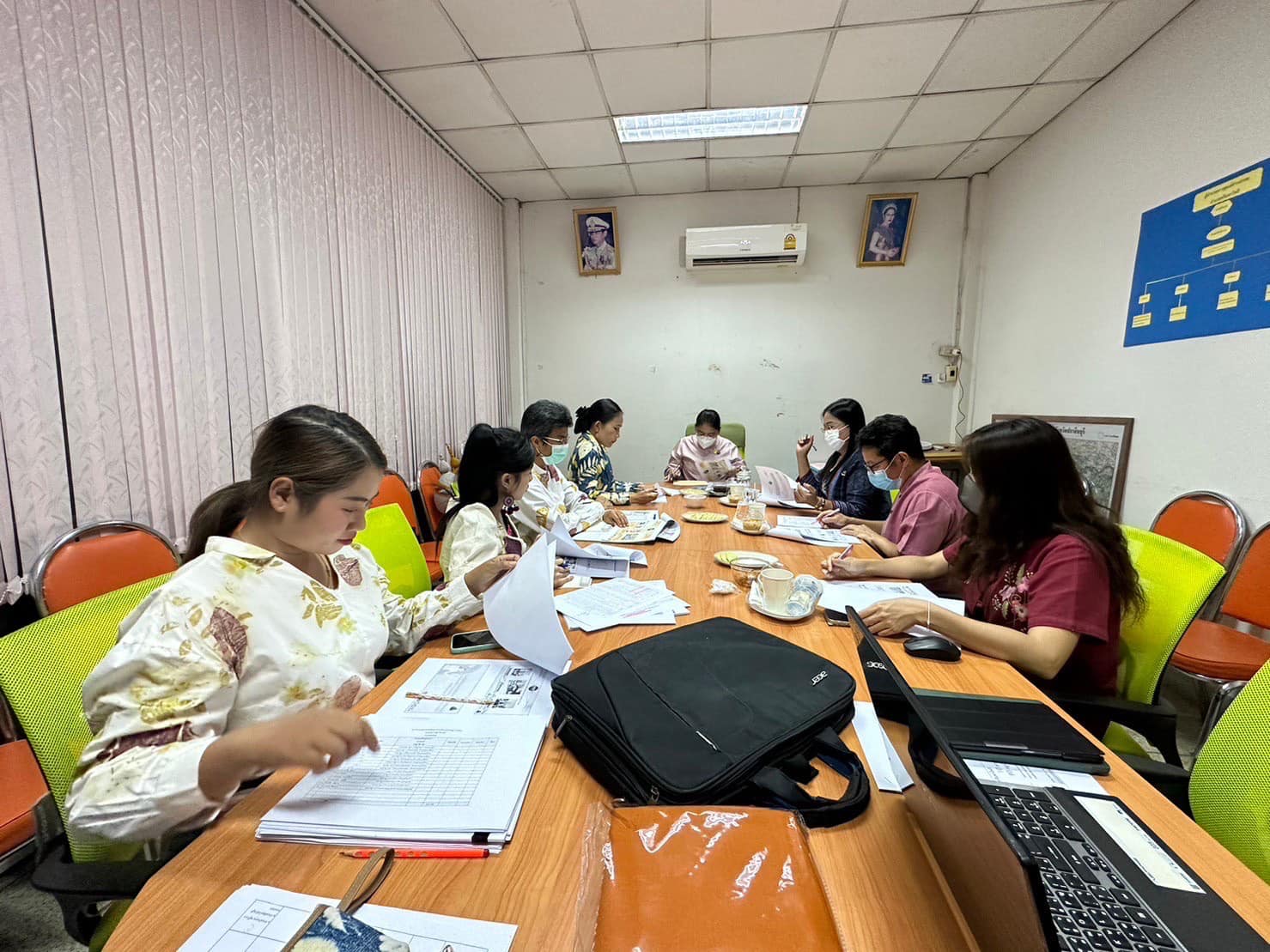 ✨✨”พช.ปราจีนบุรี ติดตามสนับสนุนการดำเนินกิจกรรมงานพัฒนาชุมชนในระดับอำเภอ ประจำเดือน กุมภาพันธ์ 2566″