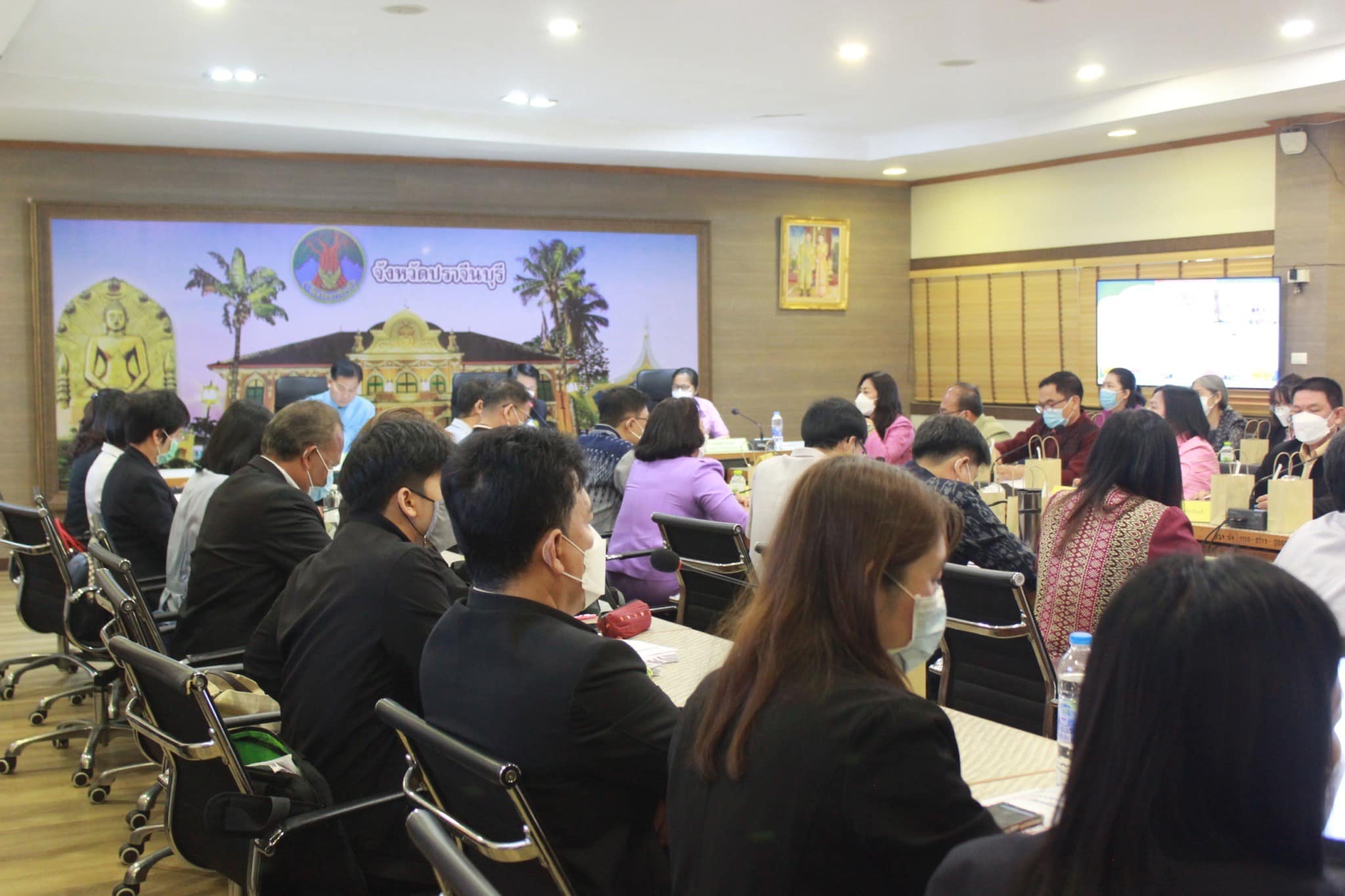 ✨✨”พช.ปราจีนบุรี ร่วมประชุมตรวจราชการของผู้ตรวจราชการสำนักนายกรัฐมนตรี เขตตรวจราชการที่ 9 (นายพิฆเนศ ต๊ะปวง) เพื่อประชุมตรวจราชการแบบบูรณาการ รอบที่ 1 ร่วมกับผู้ตรวจราชการกระทรวง ผู้ตรวจราชการกรม และที่ปรึกษาผู้ตรวจราชการภาคประชาชน”