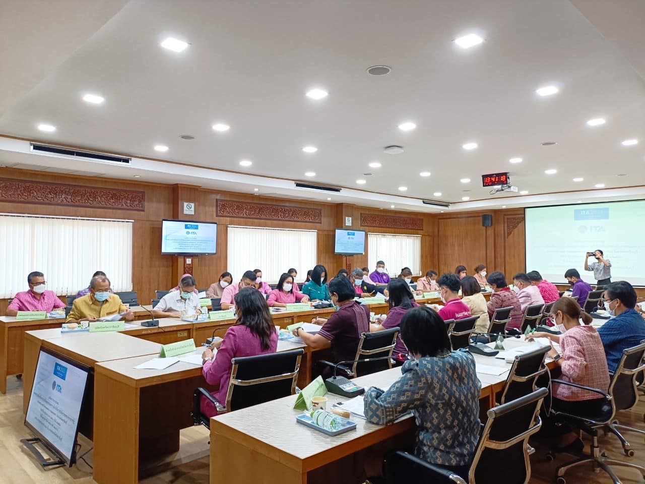 ✨✨”พช.ปราจีนบุรี ร่วมประชุมคณะทำงานขับเคลื่อนประเมินคุณธรรม และความโปร่งใสในการดำเนินงานของหน่วยงานภาครัฐ (Integrity and Transparency Assessment : ITA) จังหวัดปราจีนบุรี ประจำปีงบประมาณ พ.ศ. 2566 ครั้งที่ 1/2566″
